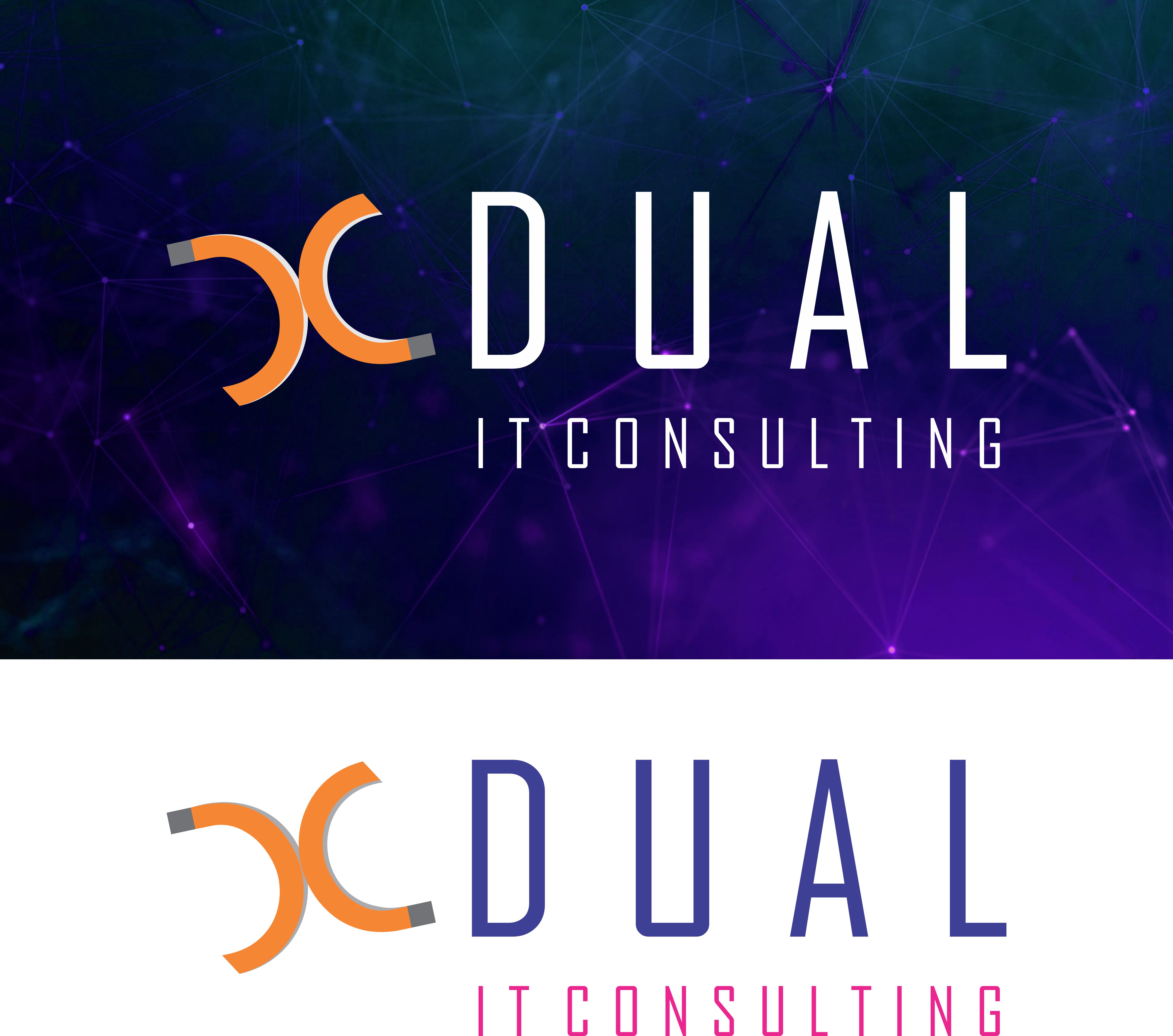 Logo Design by magnetIndia for Dual IT Consulting | Design #22381867