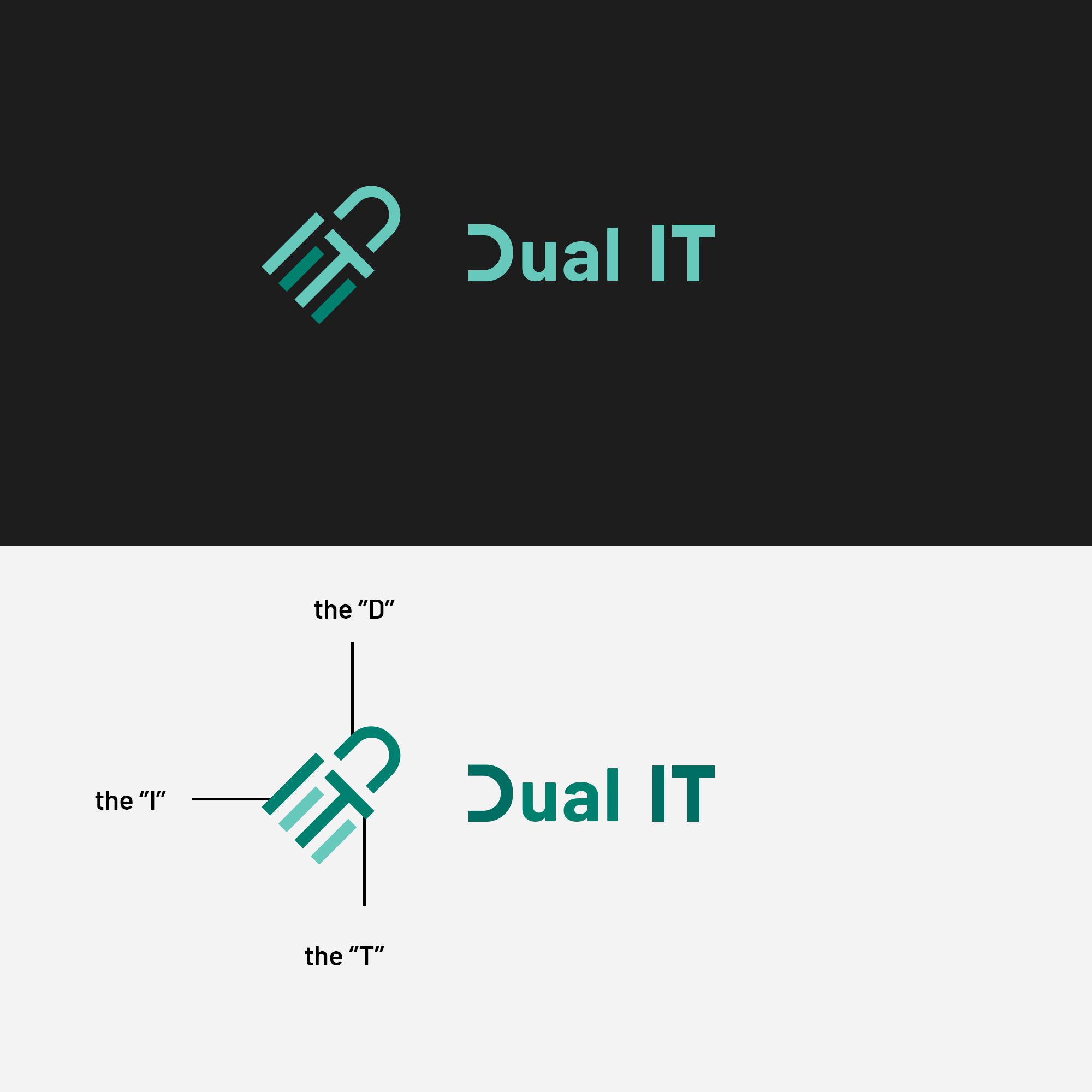 Diseño de Logo por ae3000 para Dual IT Consulting | Diseño #22393309