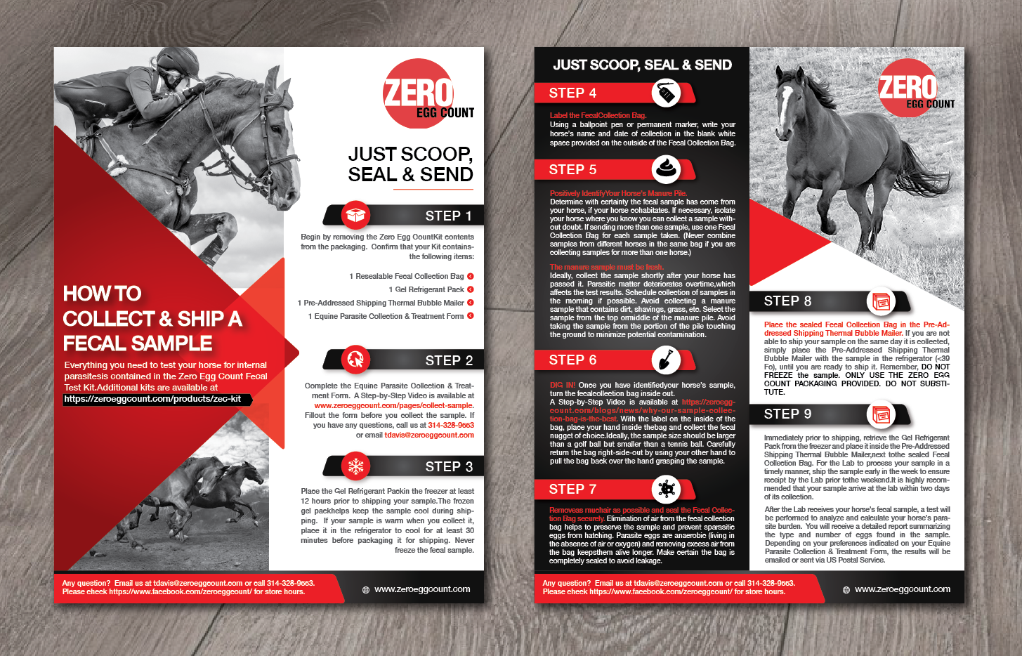 Flyer-Design von alex989 für Zero Egg Count | Design #22387935