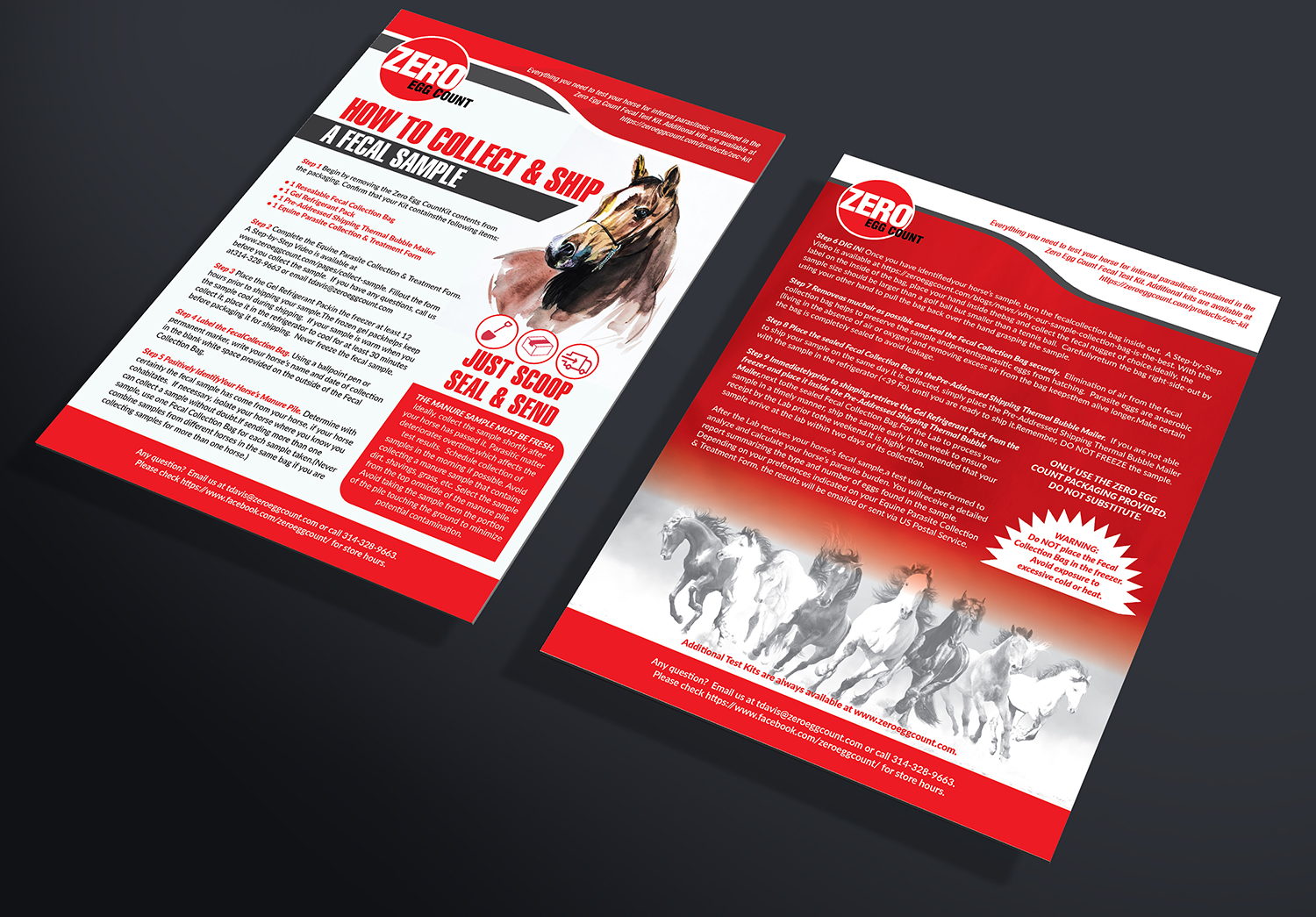 Flyer-Design von Deziners Zone für Zero Egg Count | Design #22389355