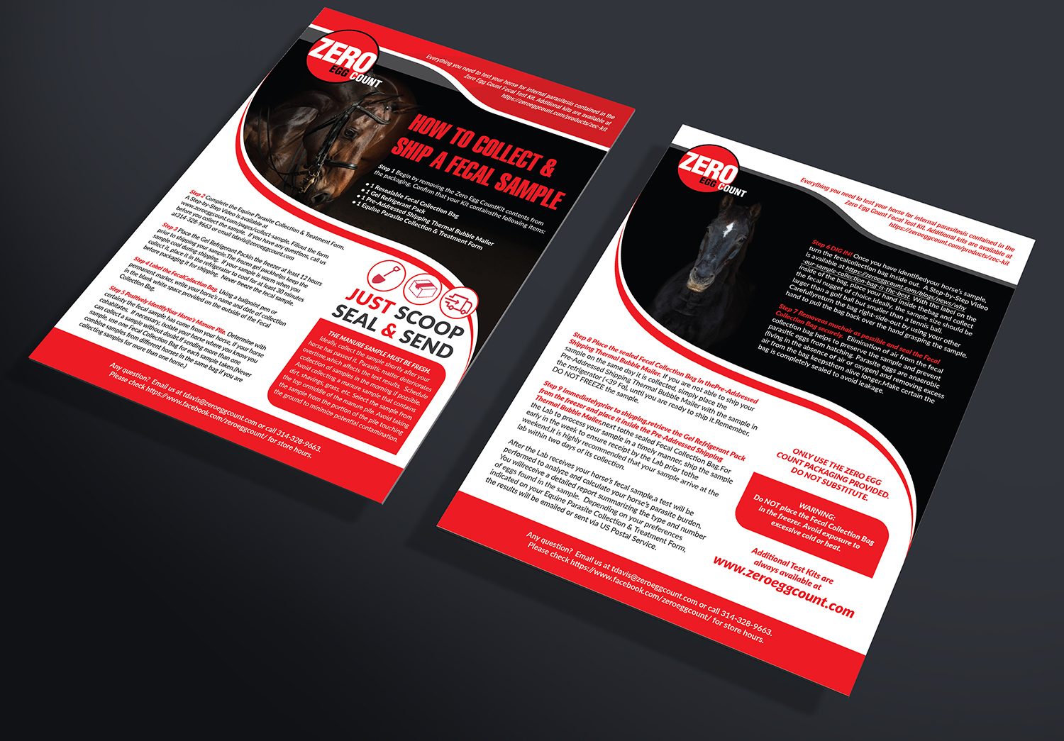 Flyer-Design von Deziners Zone für Zero Egg Count | Design #22389356