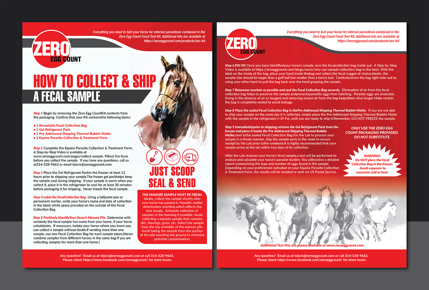 Flyer-Design von Deziners Zone für Zero Egg Count | Design #22389357