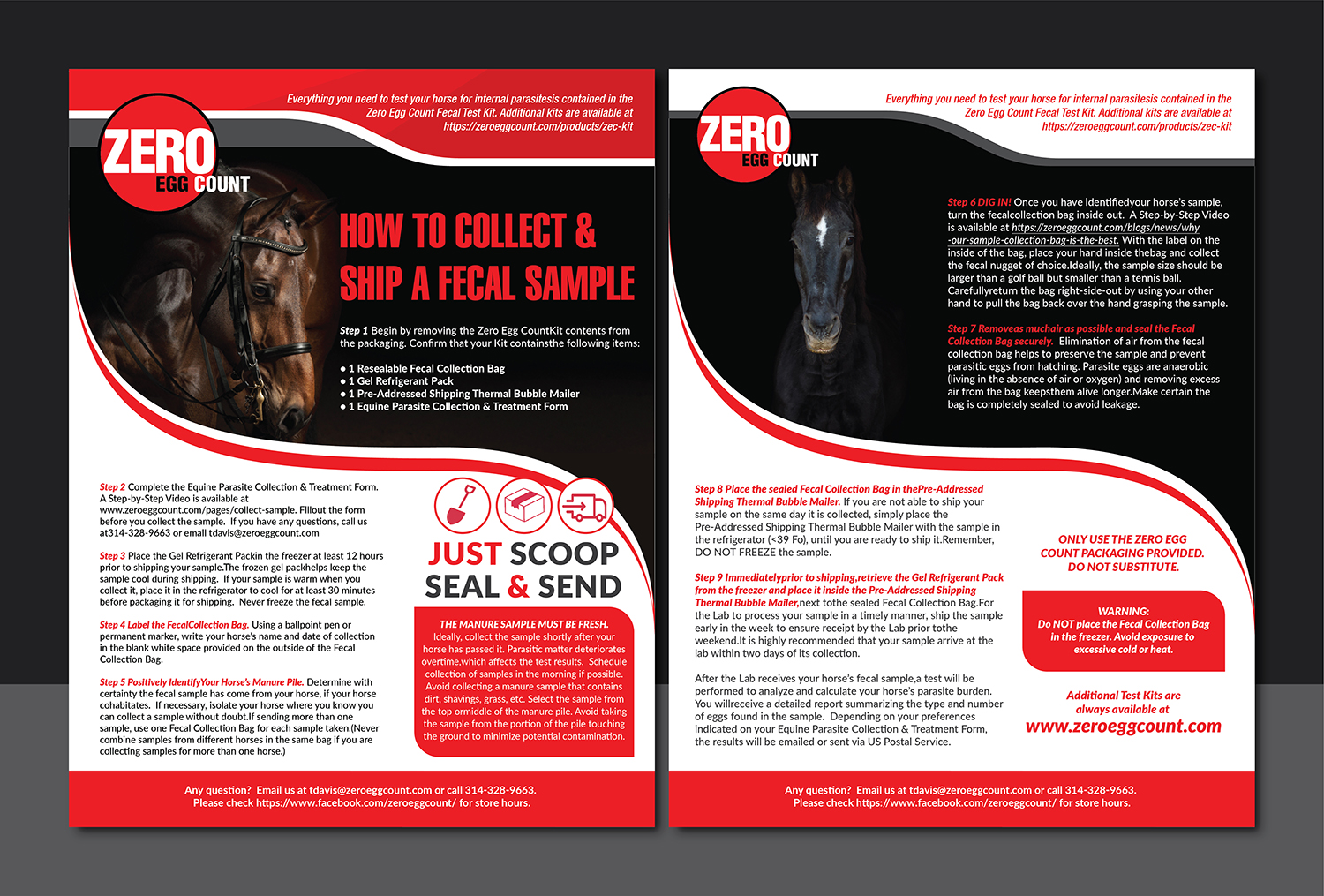 Flyer-Design von Deziners Zone für Zero Egg Count | Design #22389358