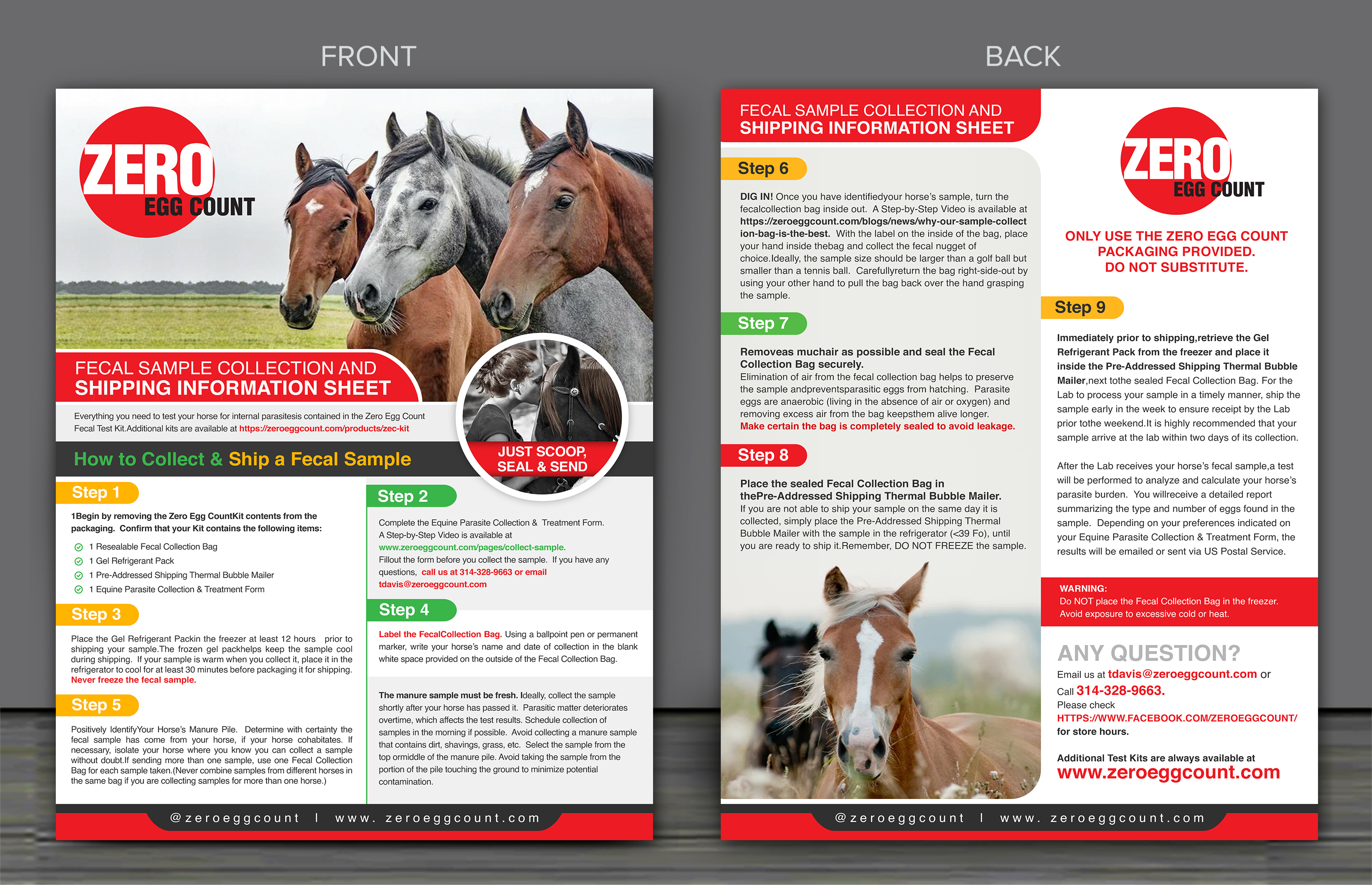 Design de Flyer par SAI DESIGNS pour Zero Egg Count | Design #22387143