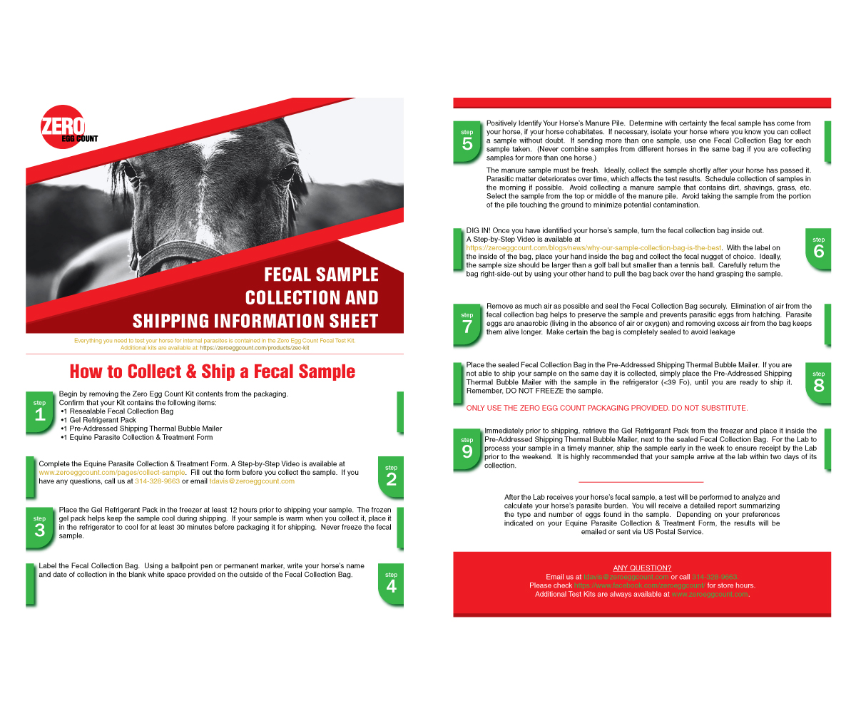 Flyer Design by Mwihaki Muriranja for Zero Egg Count | Design #22403513