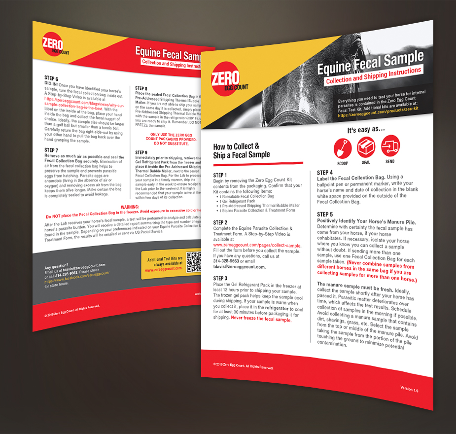 Flyer Design by ProGravix for Zero Egg Count | Design #22379939