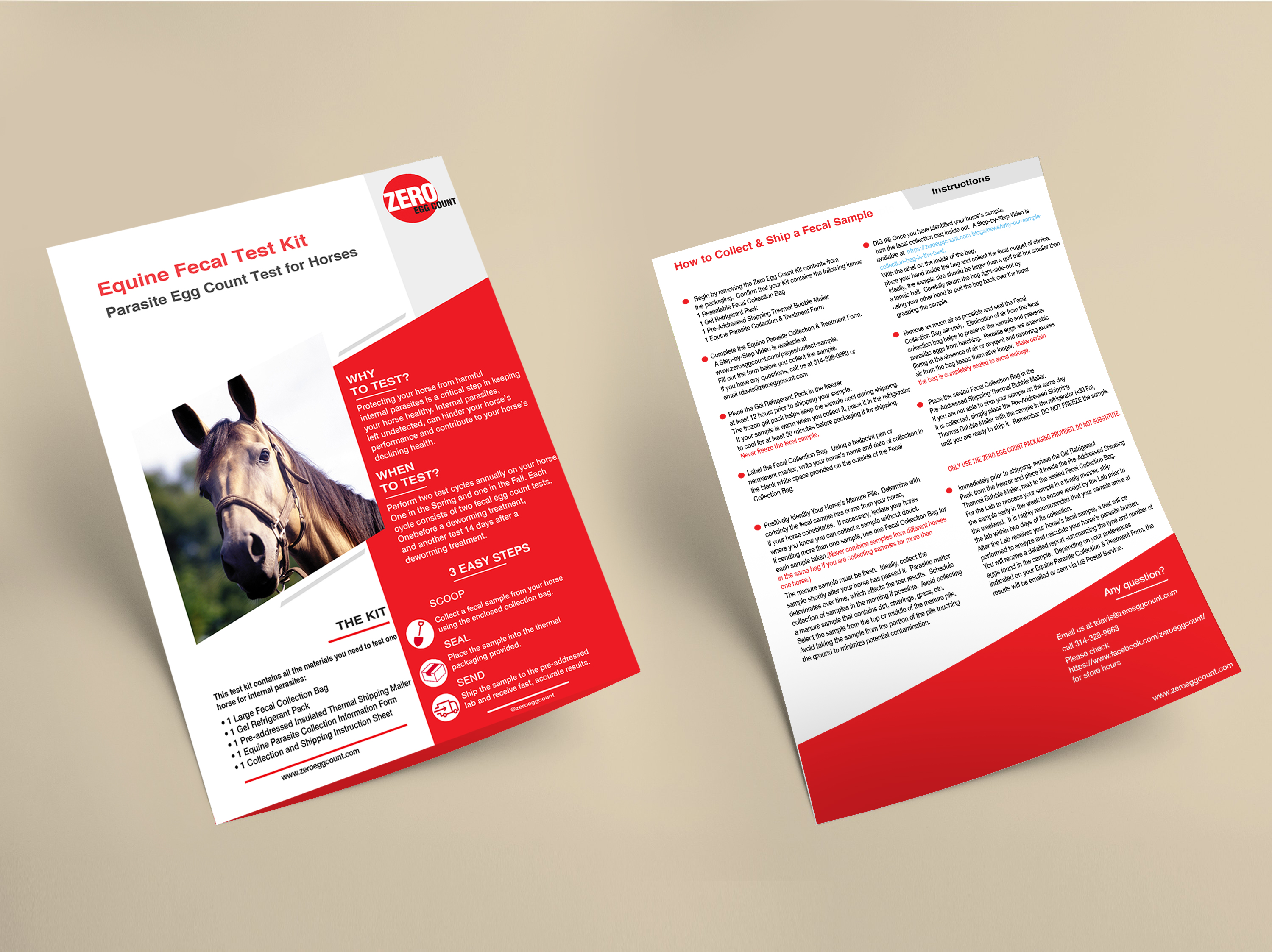 Flyer-Design von Royal Effects für Zero Egg Count | Design #22390348