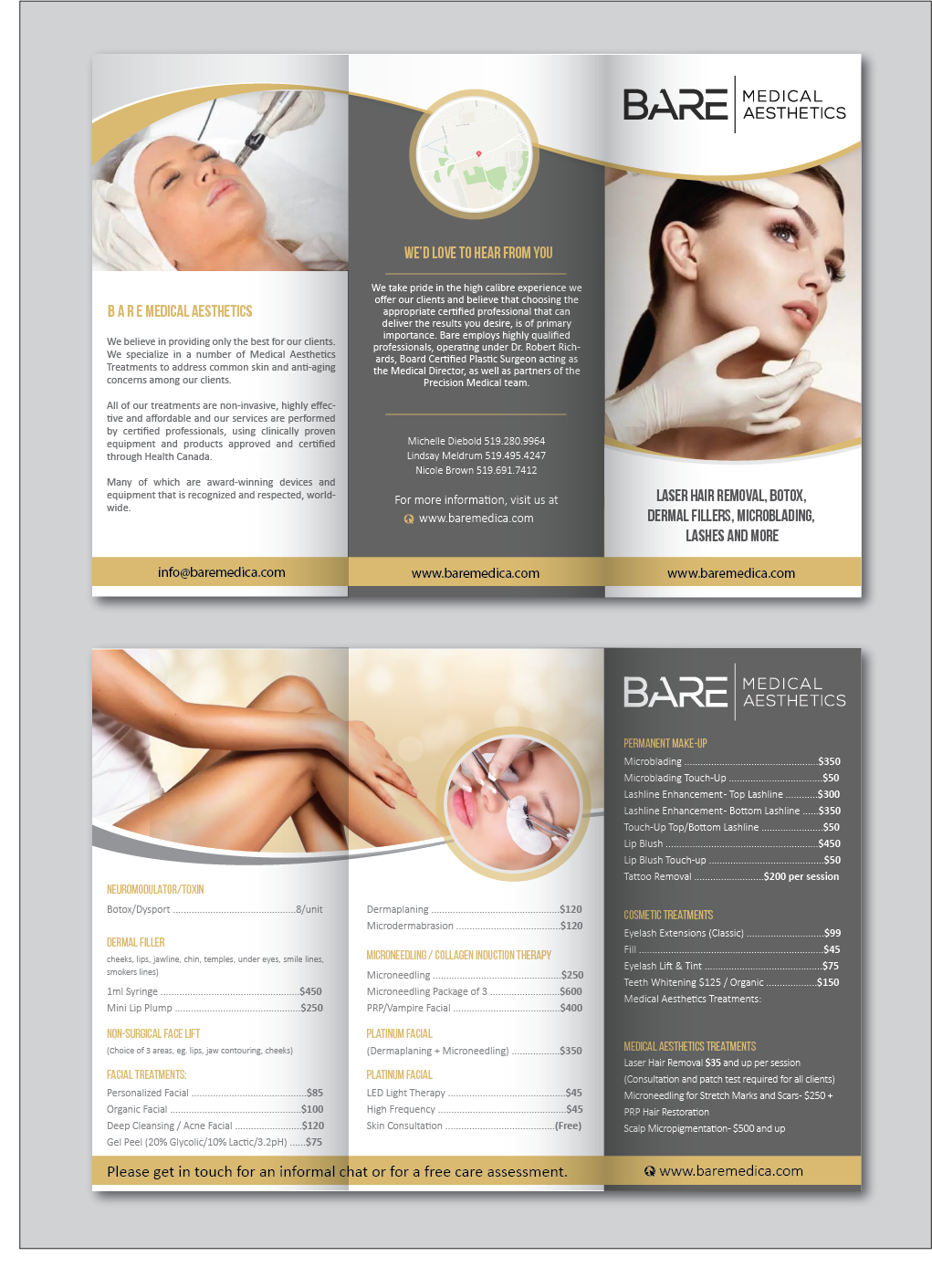 Diseño de Flyer por alex989 para BARE | Diseño #22381687
