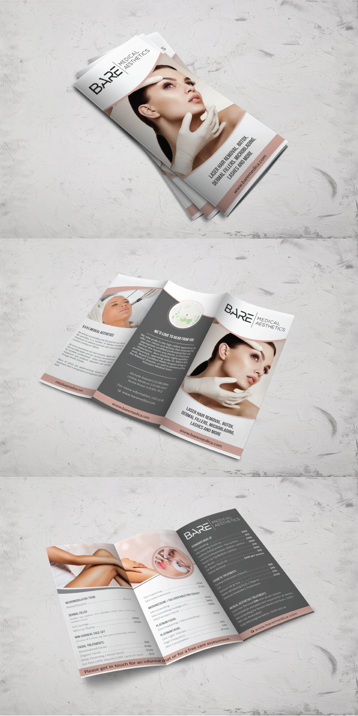 Flyer Design by alex989 for BARE | Design #22381756