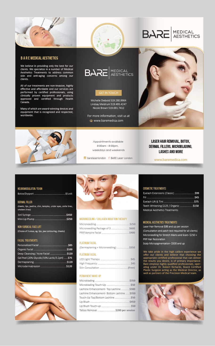 Diseño de Flyer por alex989 para BARE | Diseño #22381837