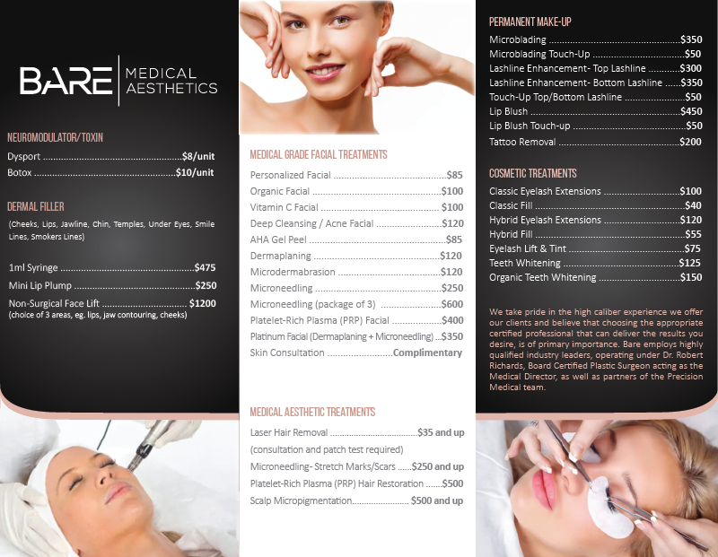 Flyer Design by alex989 for BARE | Design #22424316