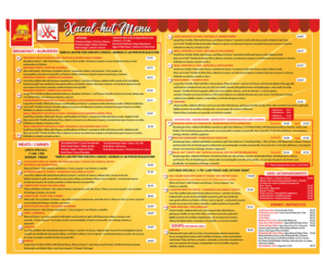 Menu Design by AdriQ