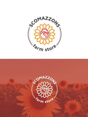 Scomazzons Farm Store | Logo Design by MIAN MUHAMMAD 2