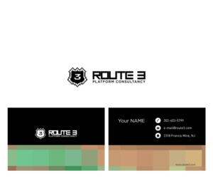 Route 3 Platform Consultancy | Logo Design by senja