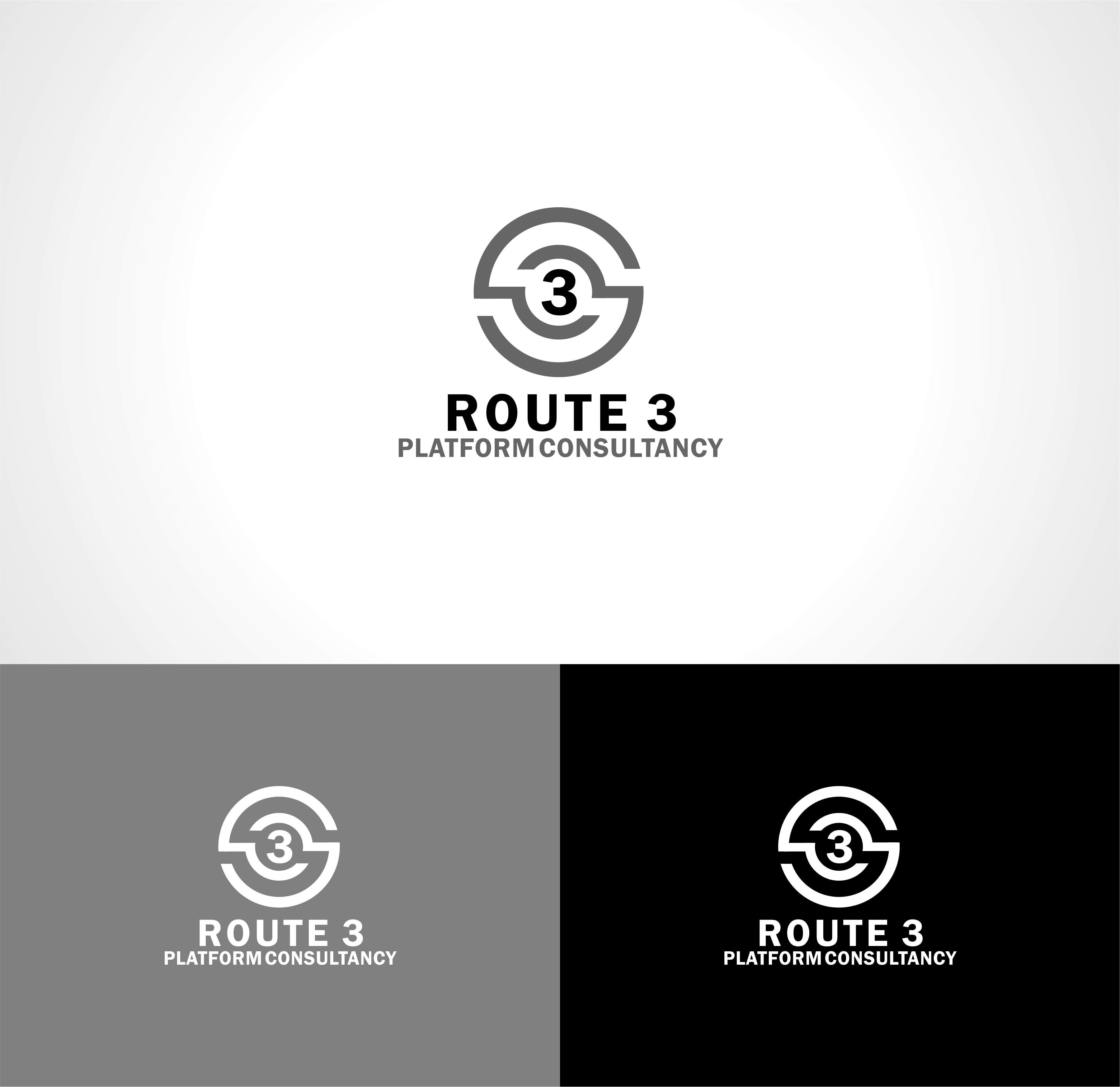 Diseño de Logo por Joenet Jayawarna para Route 3 Platform Consultancy | Diseño #22422682