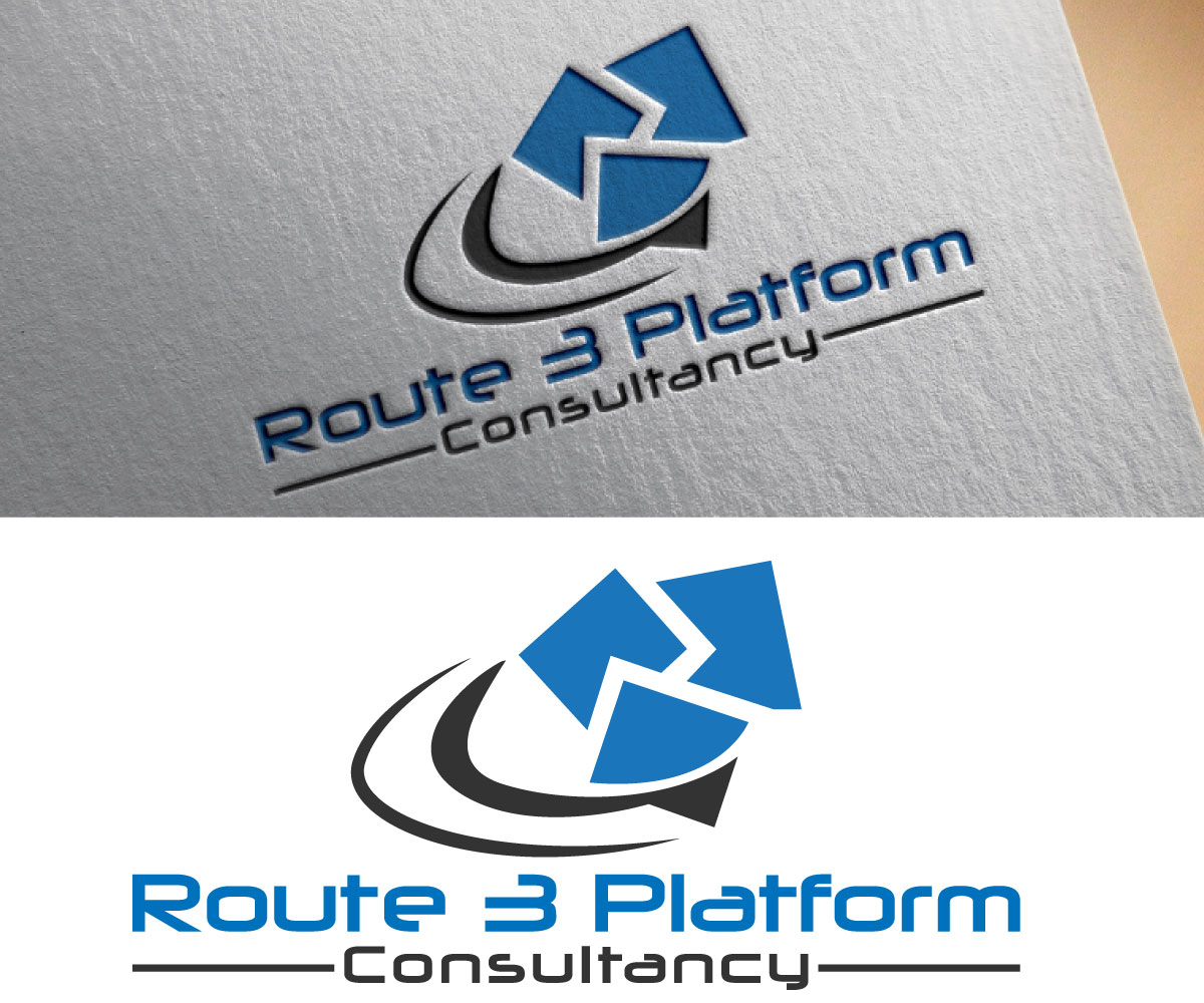 Diseño de Logo por dobobed para Route 3 Platform Consultancy | Diseño #22380246