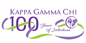 100 years of Kappa Gamma Chi or Celebrating 100 years of Sisterhood - Kappa Gamma Chi | Logo Design by Madin