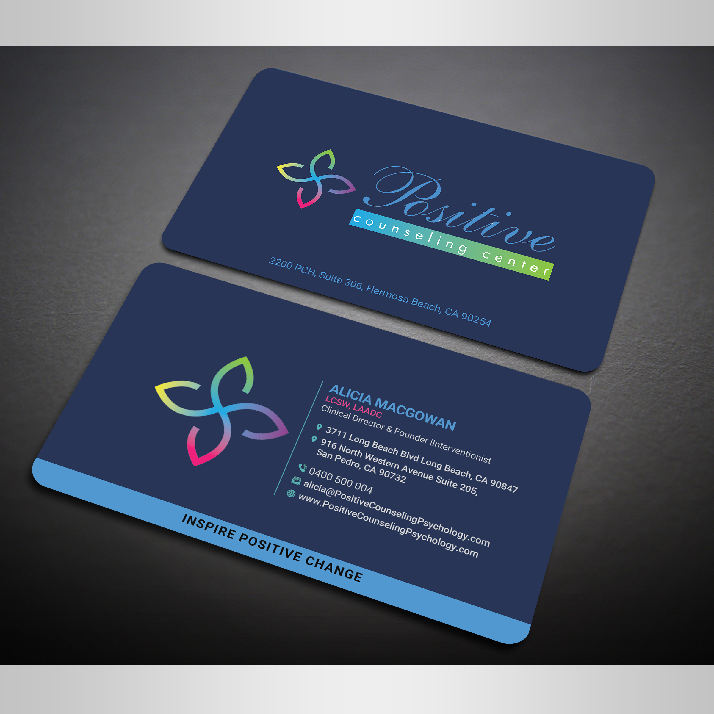 Design de Carte de Visite par Designers Hub pour Recovery NOW Licensed Clinical Social Worker, Inc. | Design #22380453