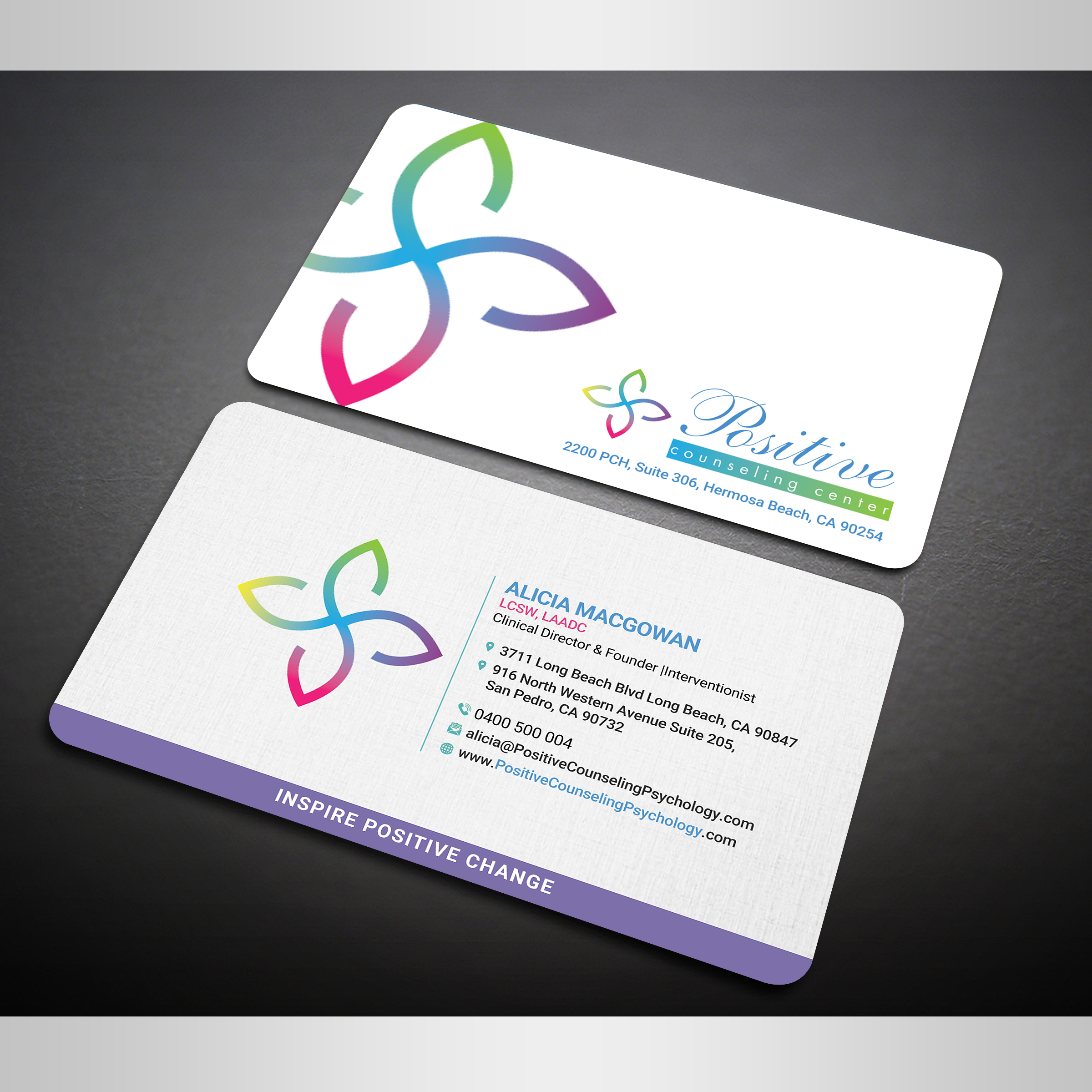 Business Card Design by Designers Hub for Recovery NOW Licensed Clinical Social Worker, Inc. | Design #22380467