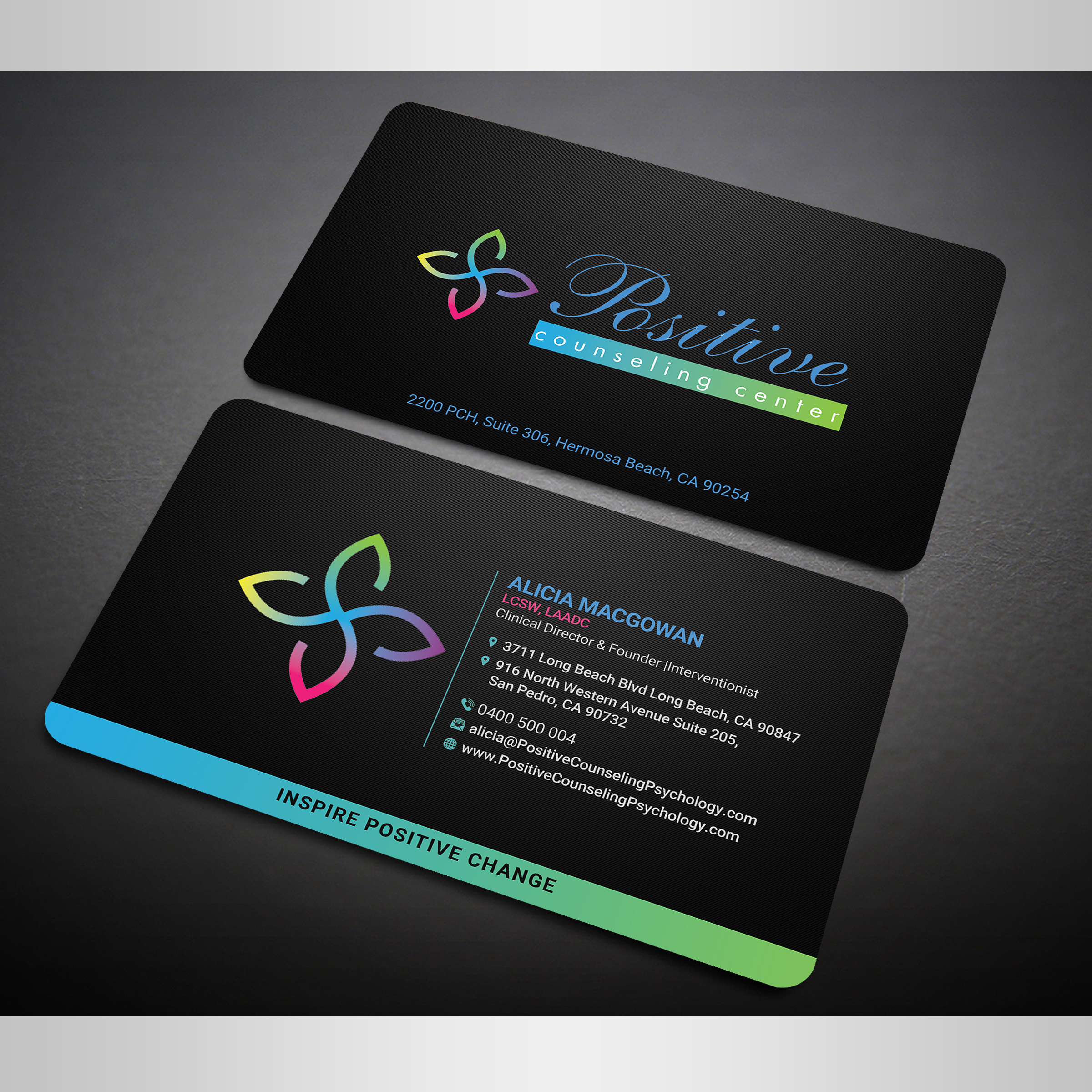 Business Card Design by Designers Hub for Recovery NOW Licensed Clinical Social Worker, Inc. | Design #22380554