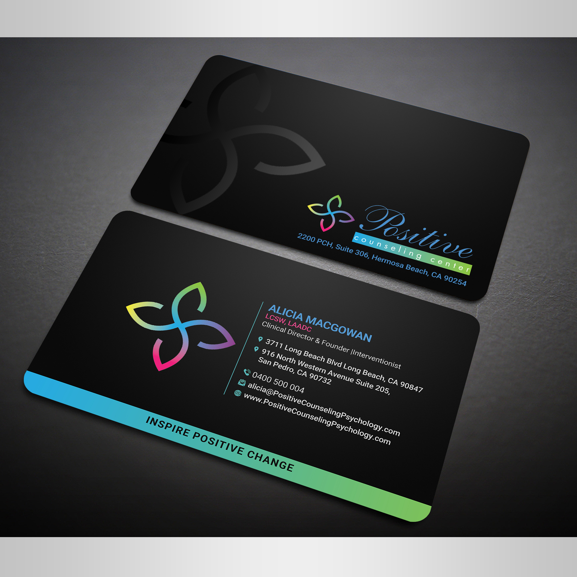 Design de Carte de Visite par Designers Hub pour Recovery NOW Licensed Clinical Social Worker, Inc. | Design #22380557