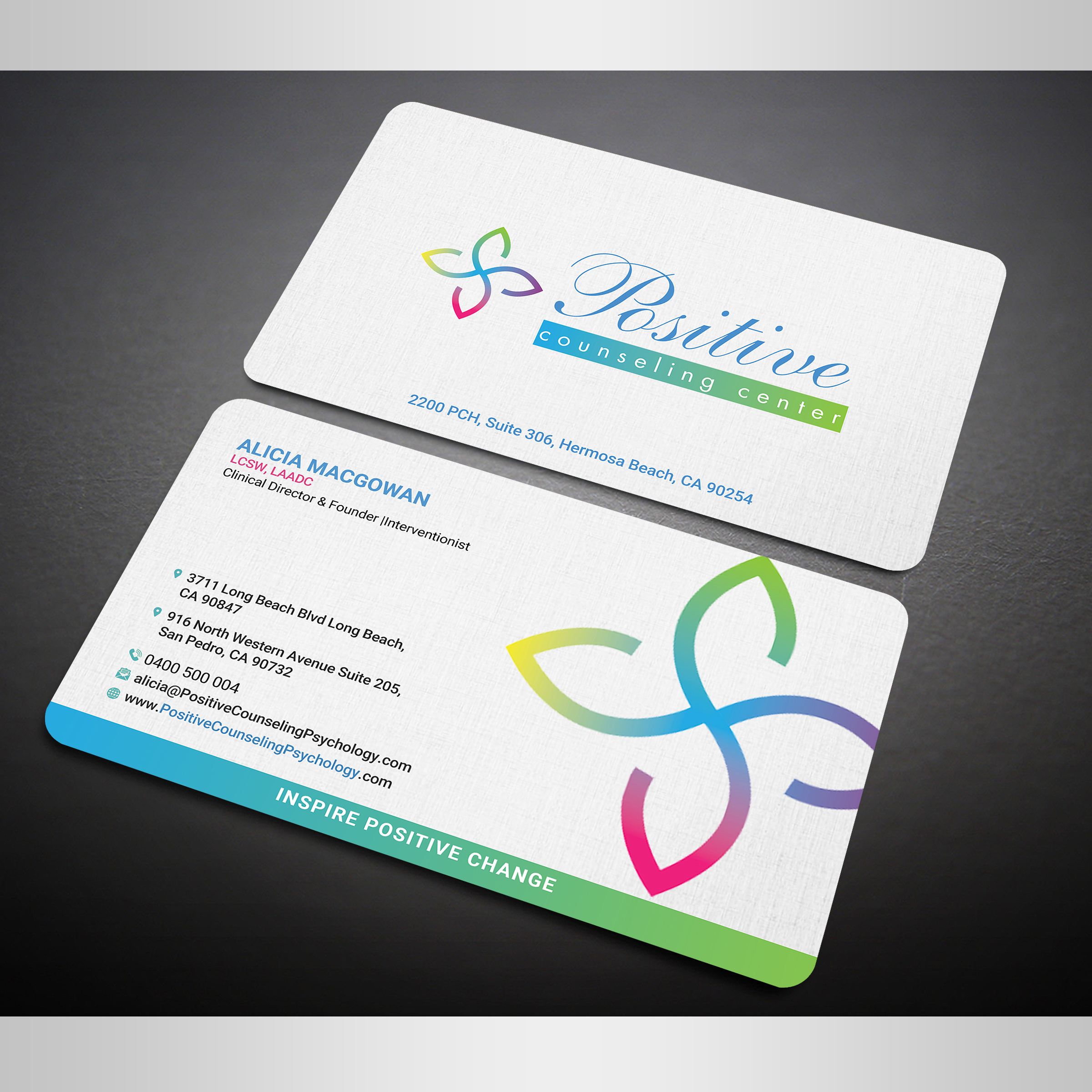 Diseño de Tarjeta de Presentación por Designers Hub para Recovery NOW Licensed Clinical Social Worker, Inc. | Diseño #22380625