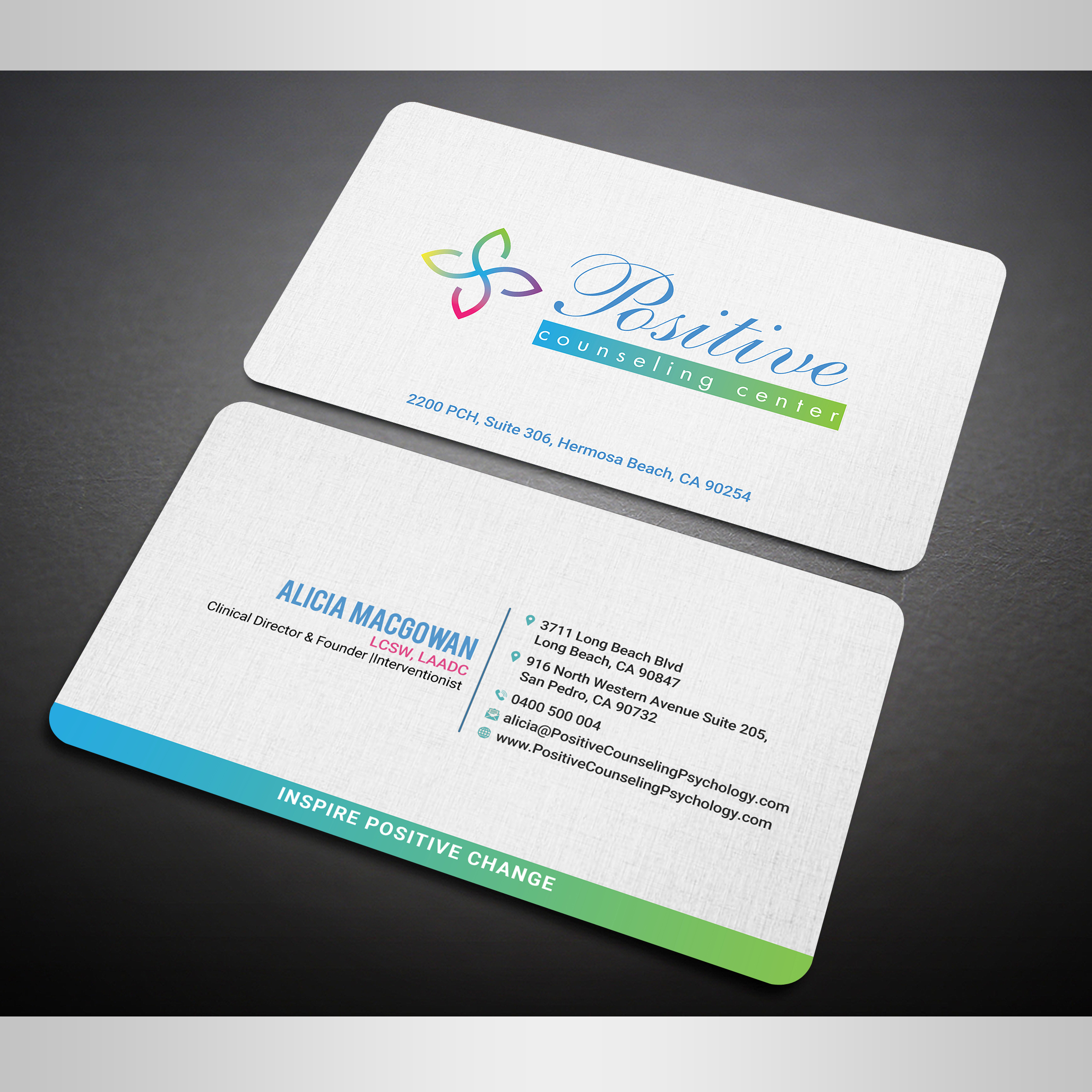 Business Card Design by Designers Hub for Recovery NOW Licensed Clinical Social Worker, Inc. | Design #22380739