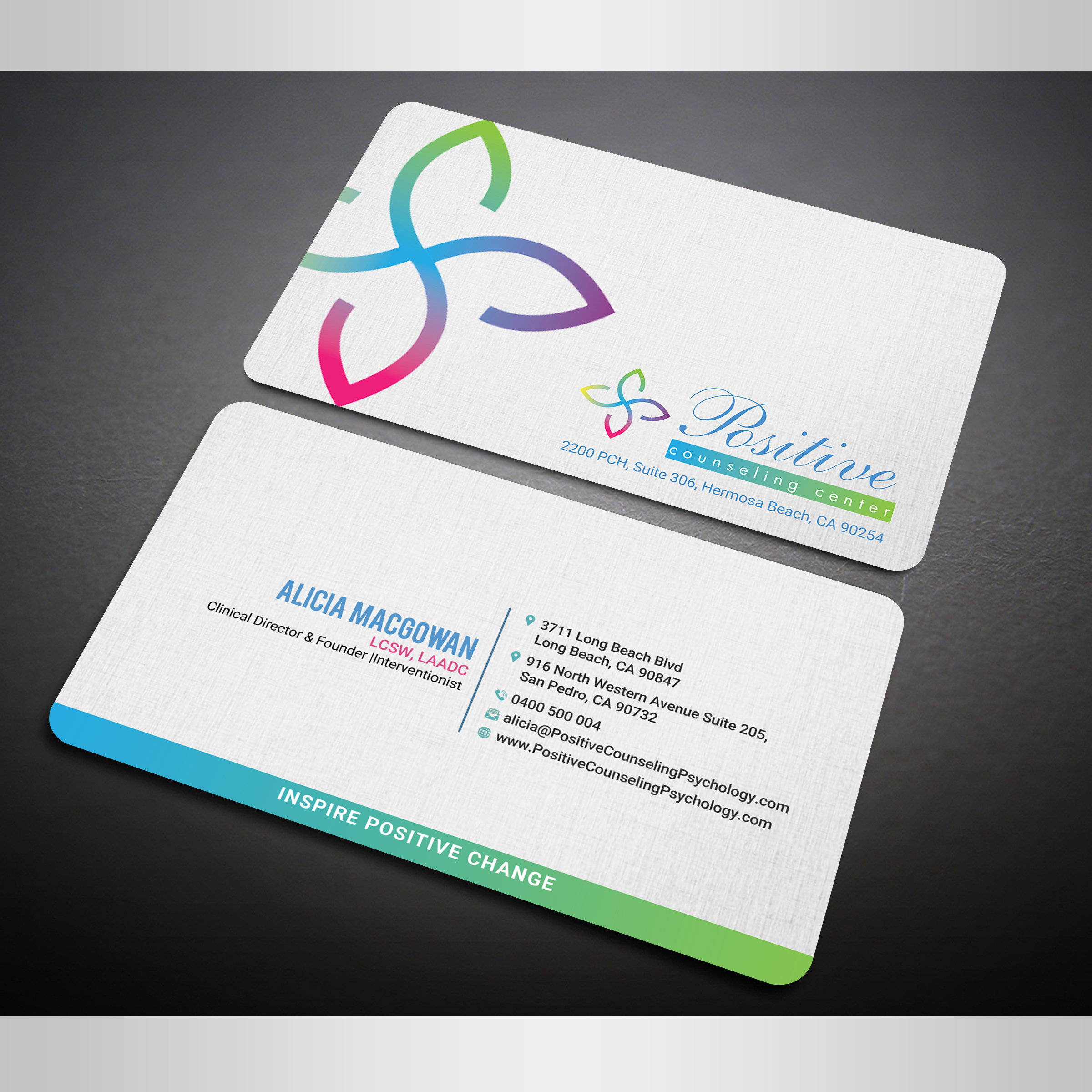 Diseño de Tarjeta de Presentación por Designers Hub para Recovery NOW Licensed Clinical Social Worker, Inc. | Diseño #22380758