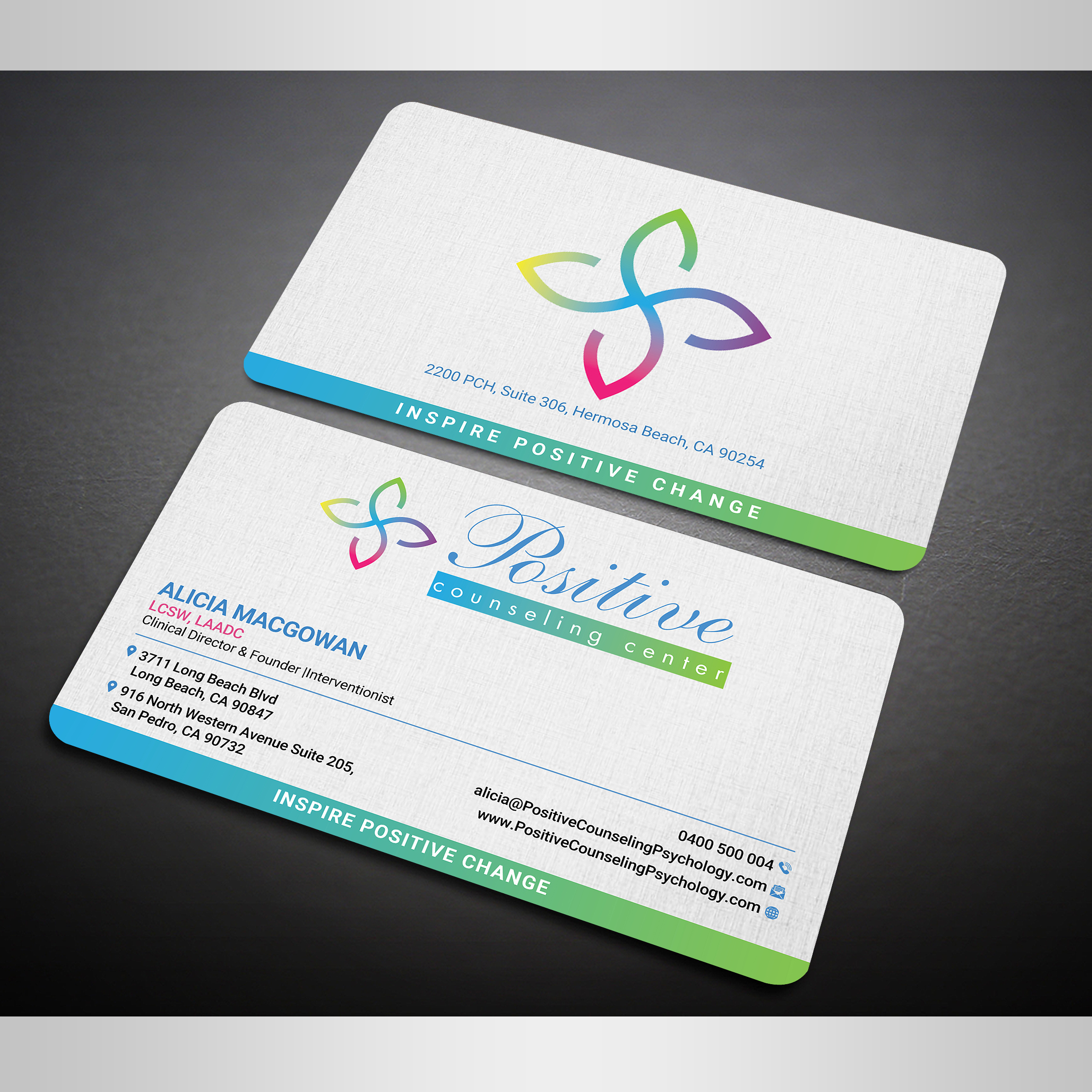 Diseño de Tarjeta de Presentación por Designers Hub para Recovery NOW Licensed Clinical Social Worker, Inc. | Diseño #22380878