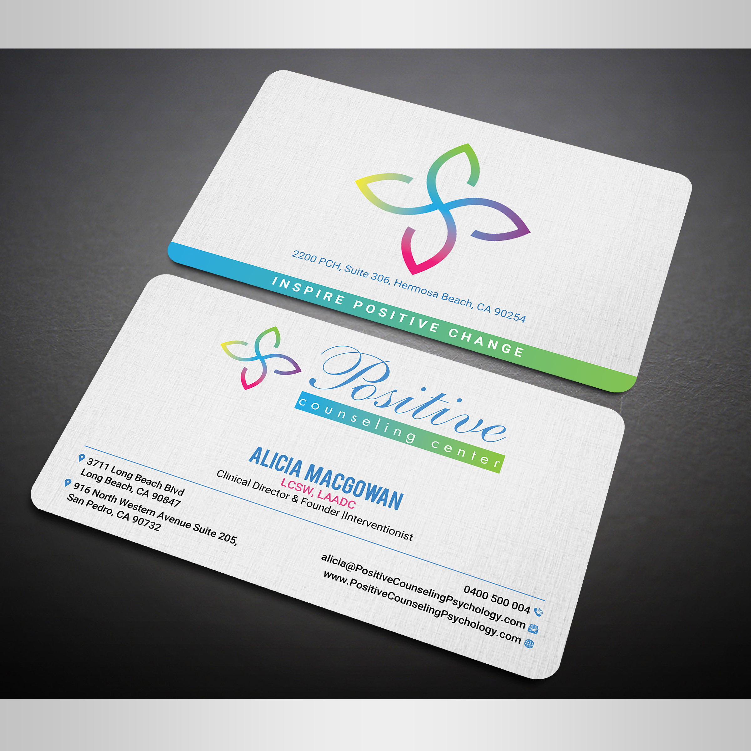 Diseño de Tarjeta de Presentación por Designers Hub para Recovery NOW Licensed Clinical Social Worker, Inc. | Diseño #22380893