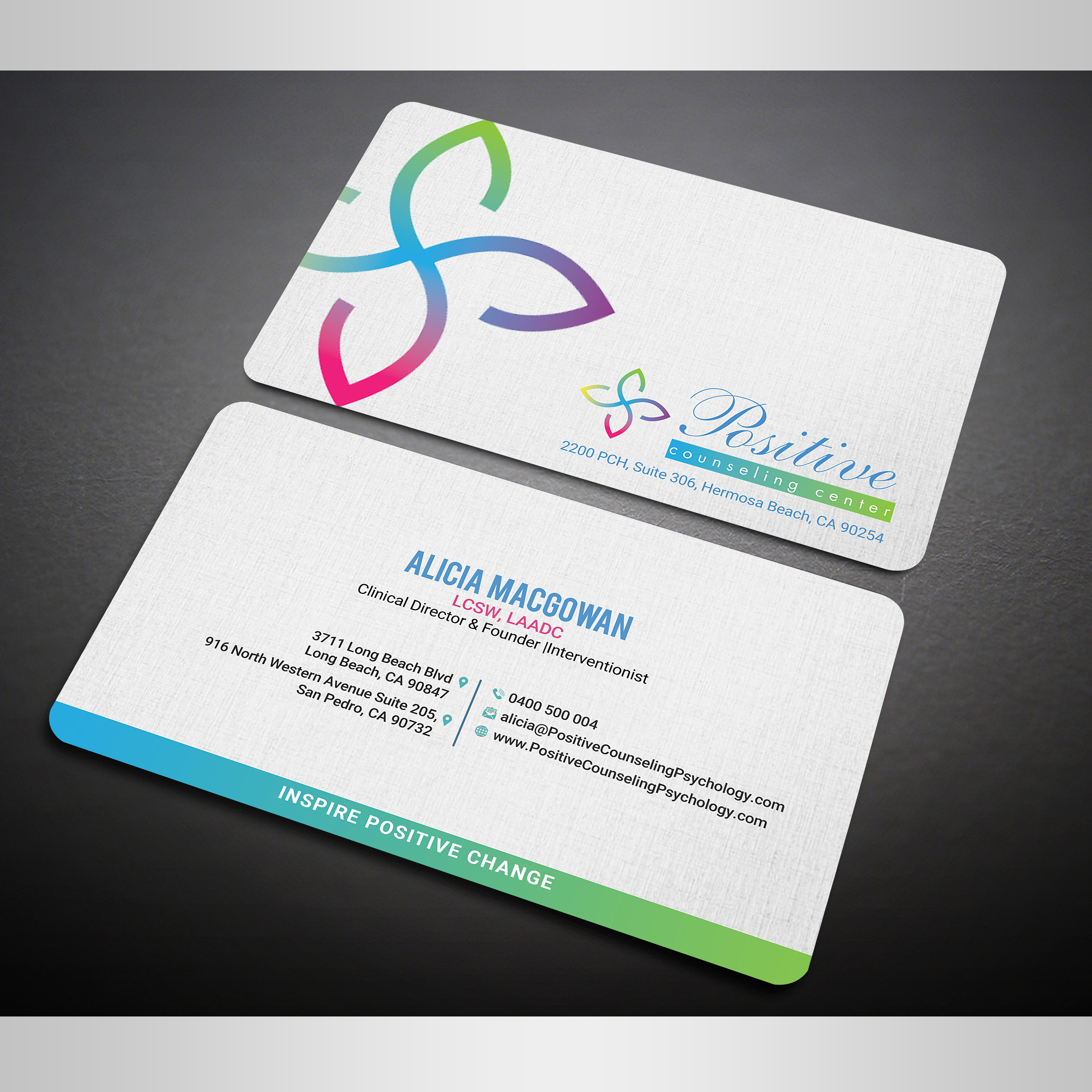 Diseño de Tarjeta de Presentación por Designers Hub para Recovery NOW Licensed Clinical Social Worker, Inc. | Diseño #22381021