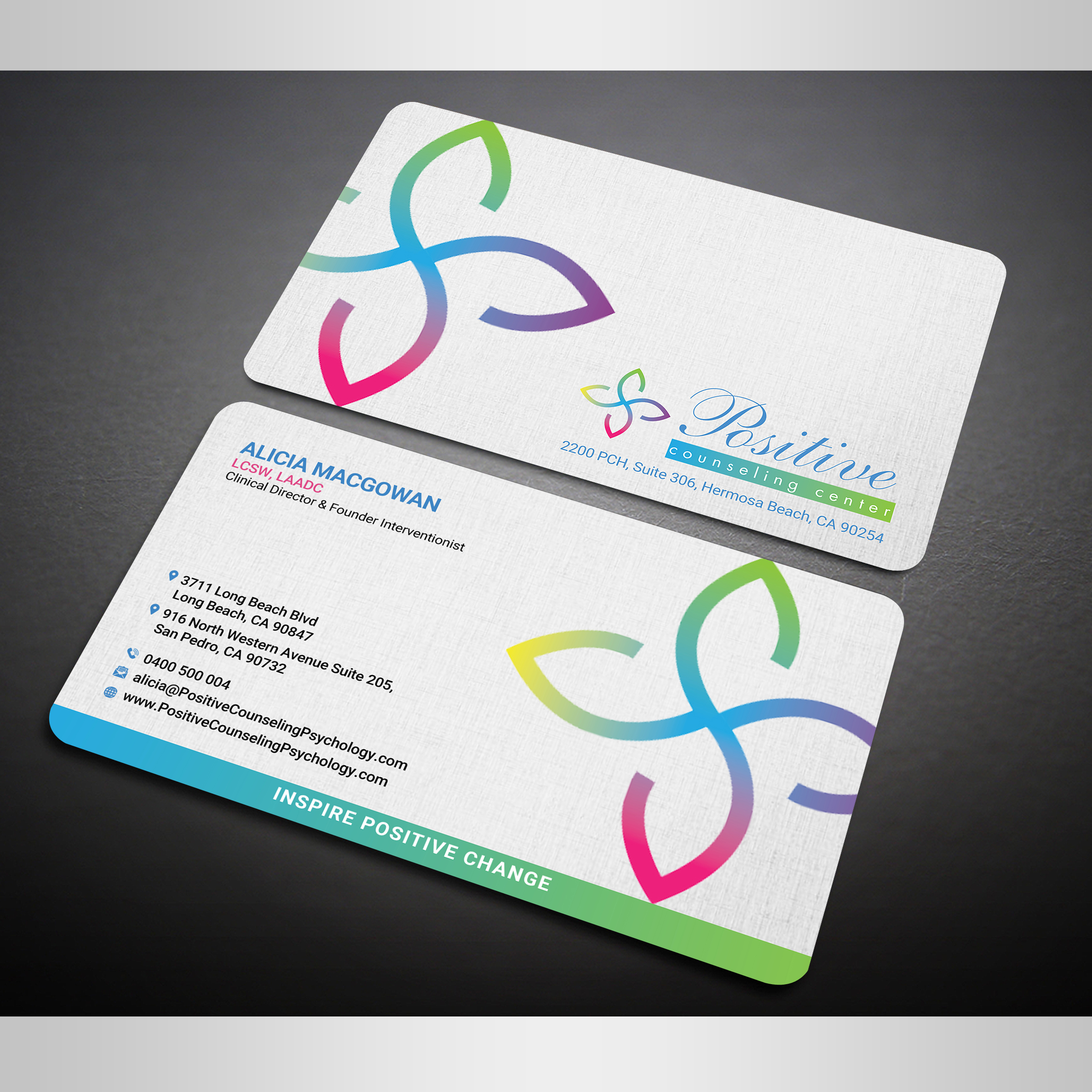 Business Card Design by Designers Hub for Recovery NOW Licensed Clinical Social Worker, Inc. | Design #22381068