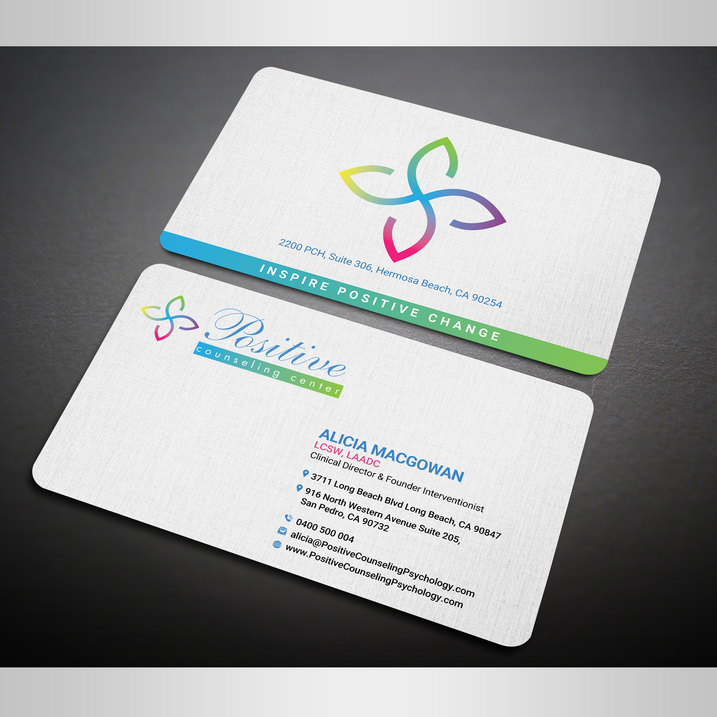 Business Card Design by Designers Hub for Recovery NOW Licensed Clinical Social Worker, Inc. | Design #22381321