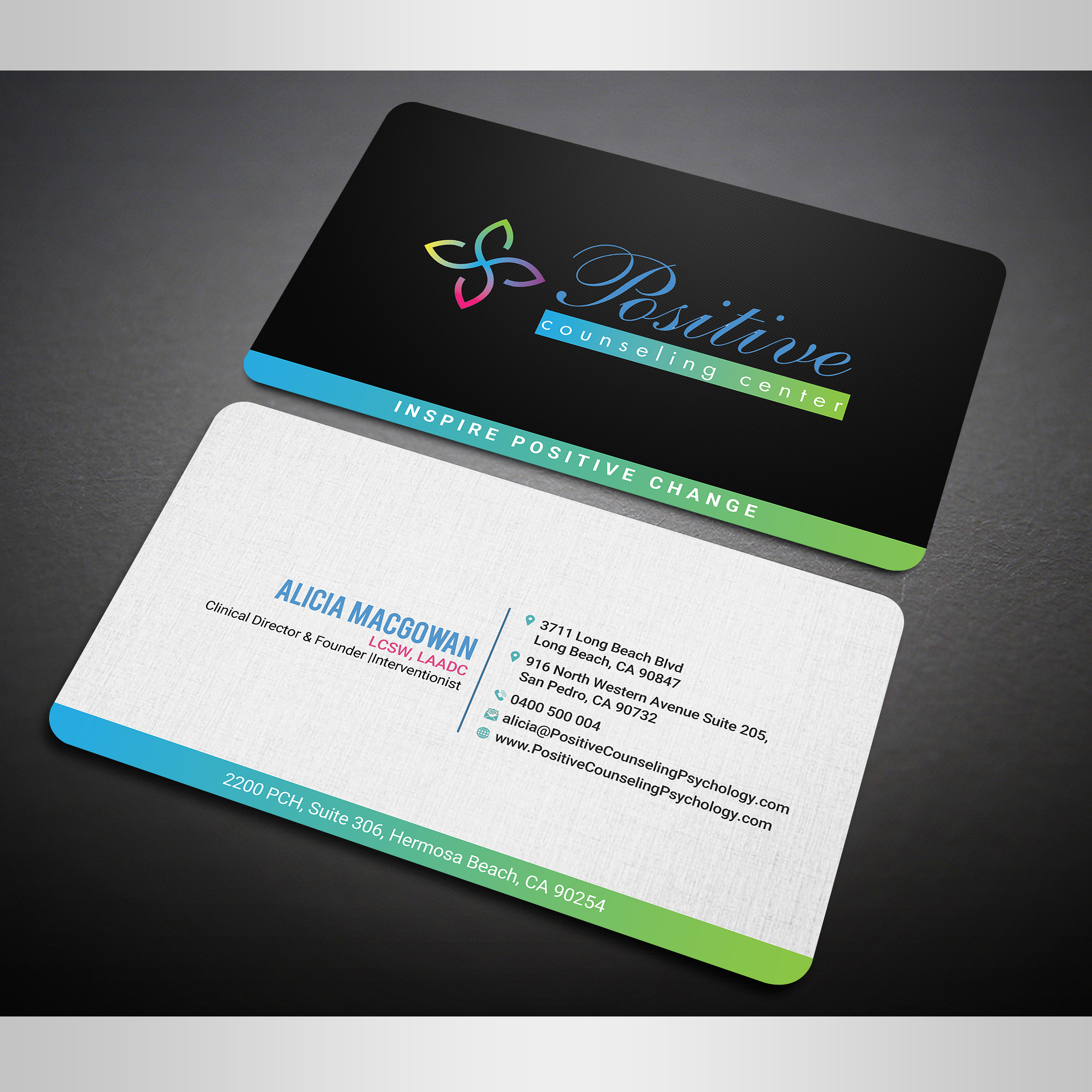 Business Card Design by Designers Hub for Recovery NOW Licensed Clinical Social Worker, Inc. | Design #22381340