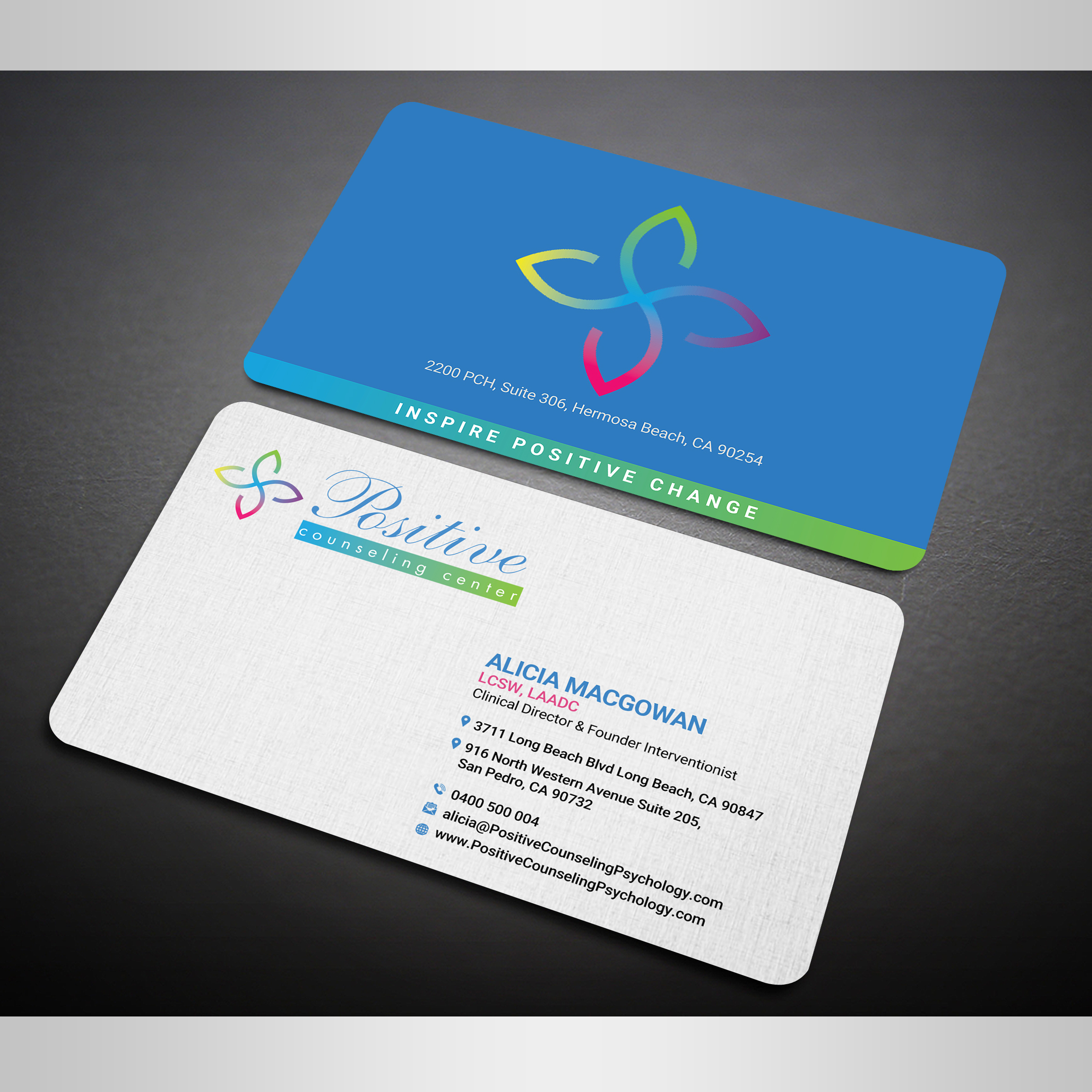 Business Card Design by Designers Hub for Recovery NOW Licensed Clinical Social Worker, Inc. | Design #22381343