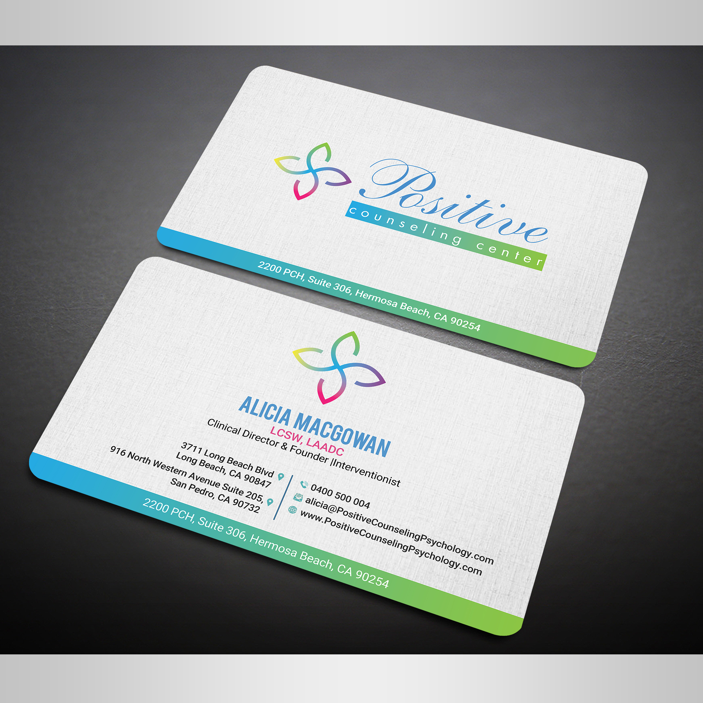 Business Card Design by Designers Hub for Recovery NOW Licensed Clinical Social Worker, Inc. | Design #22383241