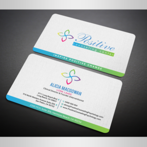 Visitenkarten-Design von Designers Hub für Recovery NOW Licensed Clinical Social Worker, Inc. | Design: #22383362