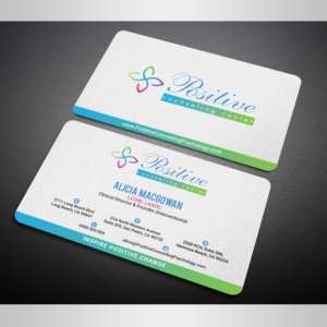 Visitenkarten-Design von Designers Hub für Recovery NOW Licensed Clinical Social Worker, Inc. | Design: #22383379