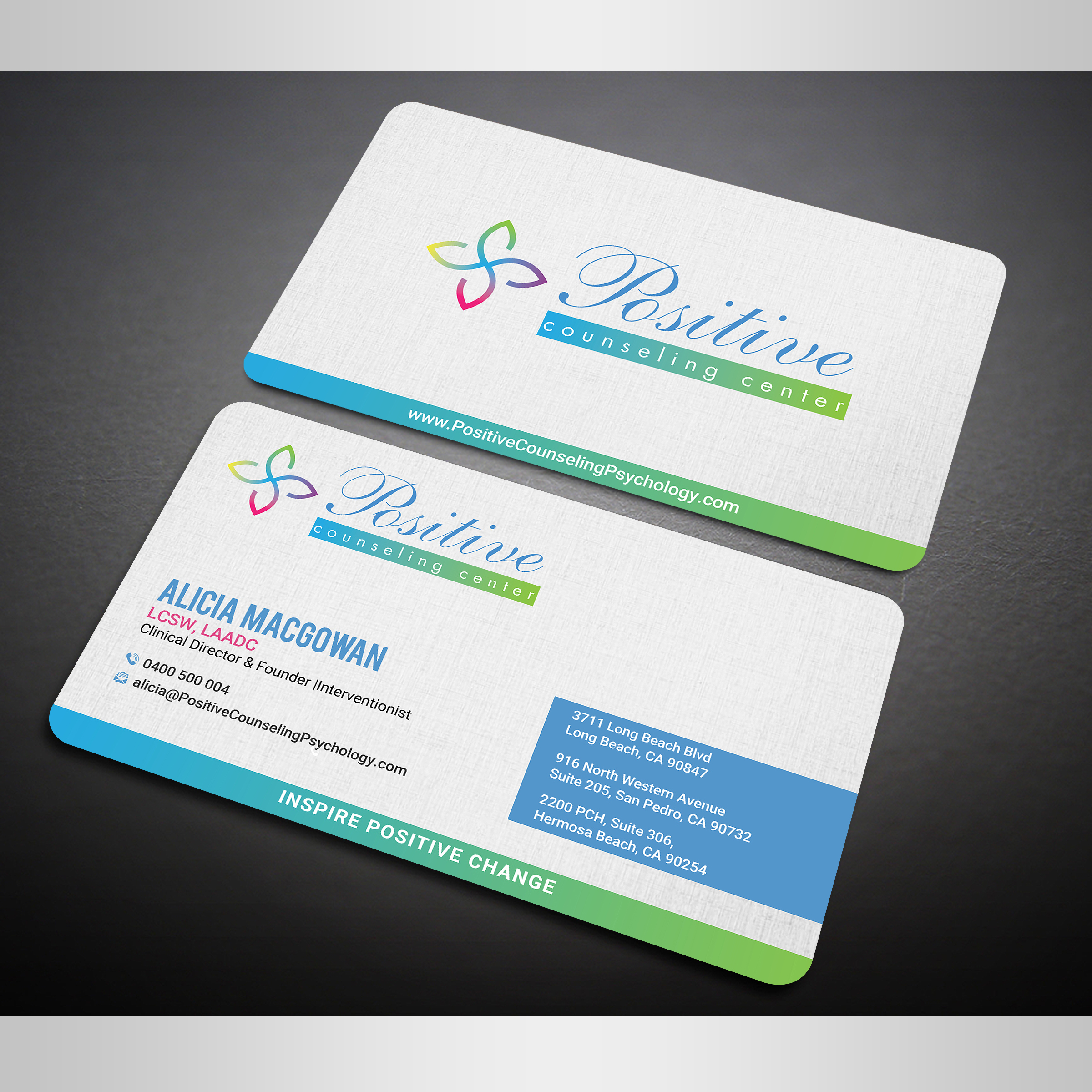 Business Card Design by Designers Hub for Recovery NOW Licensed Clinical Social Worker, Inc. | Design #22383466