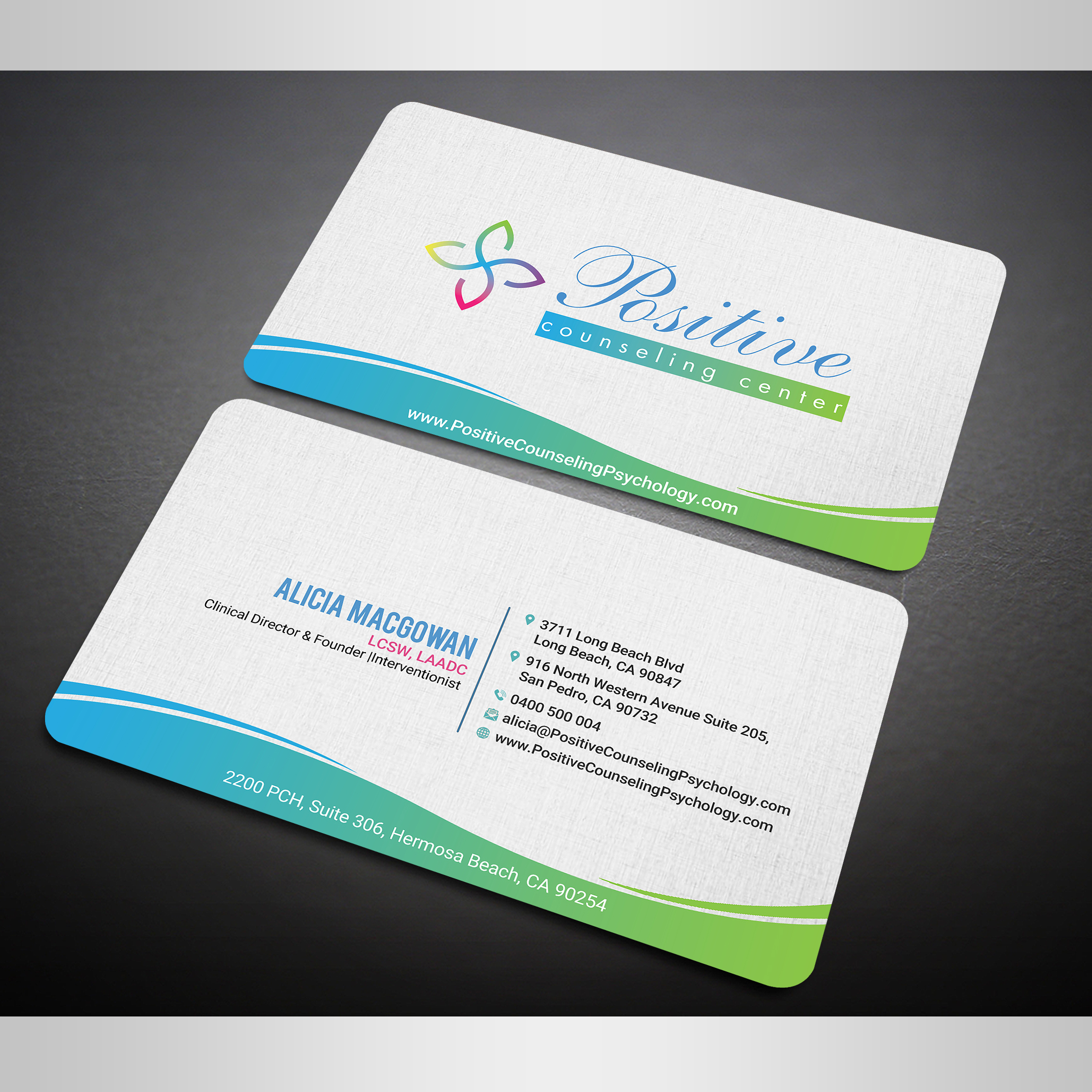 Business Card Design by Designers Hub for Recovery NOW Licensed Clinical Social Worker, Inc. | Design #22383518