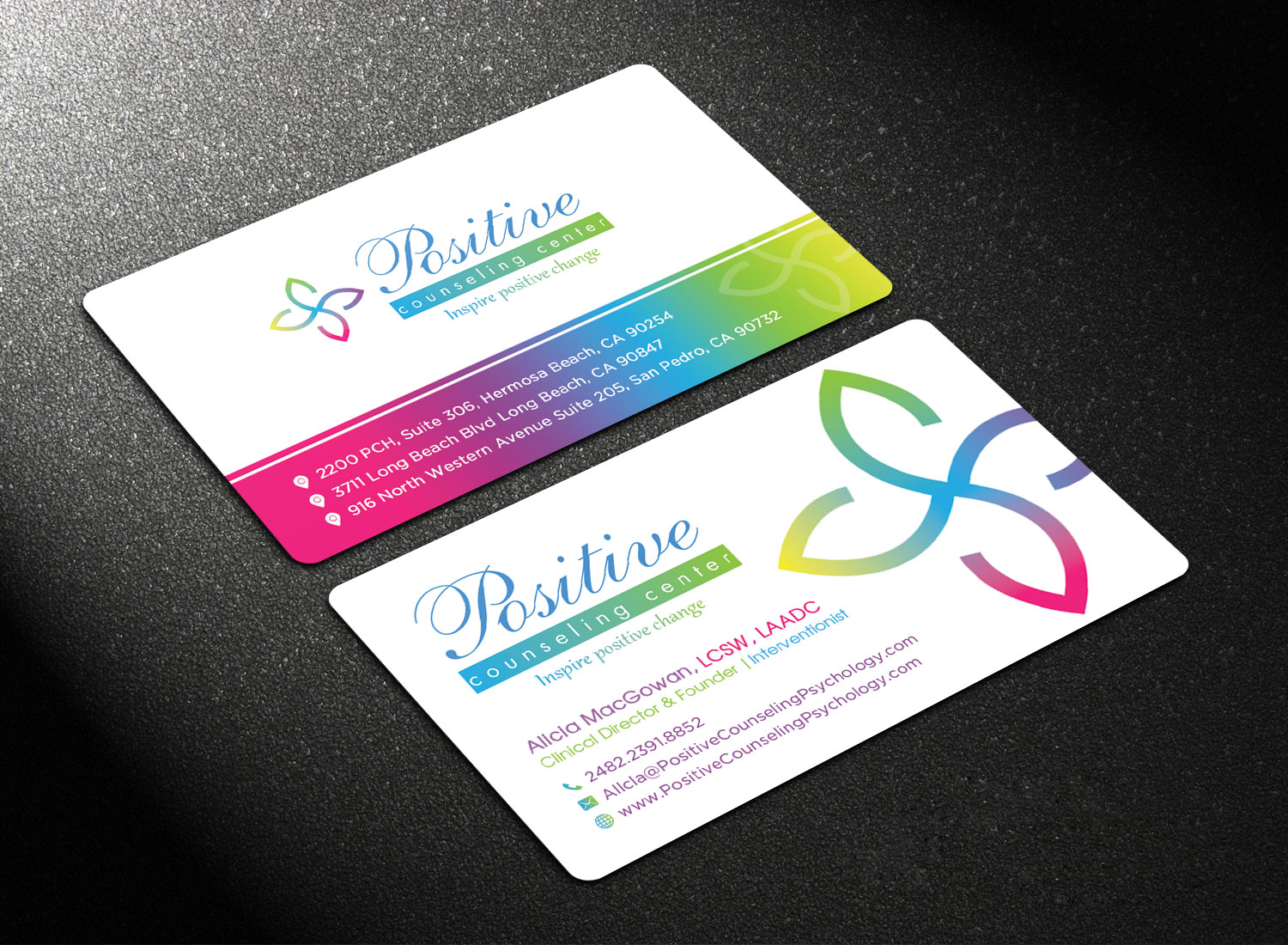 Business Card Design by Sandaruwan for Recovery NOW Licensed Clinical Social Worker, Inc. | Design #22380429