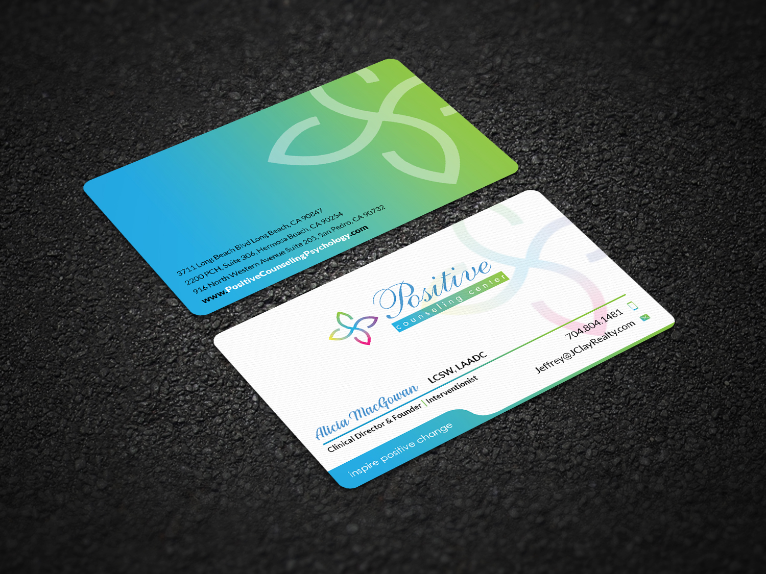 Visitenkarten-Design von Pointless Pixels India für Recovery NOW Licensed Clinical Social Worker, Inc. | Design #22381986