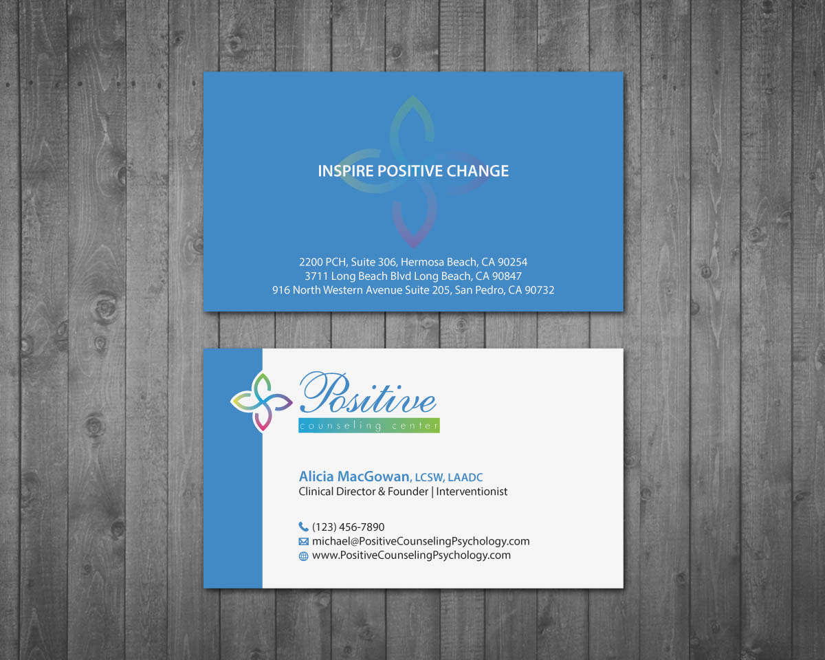 Design de Carte de Visite par MDesign pour Recovery NOW Licensed Clinical Social Worker, Inc. | Design #22382221