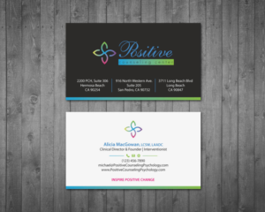 Business Card Design by MDesign for Recovery NOW Licensed Clinical Social Worker, Inc. | Design: #22382225