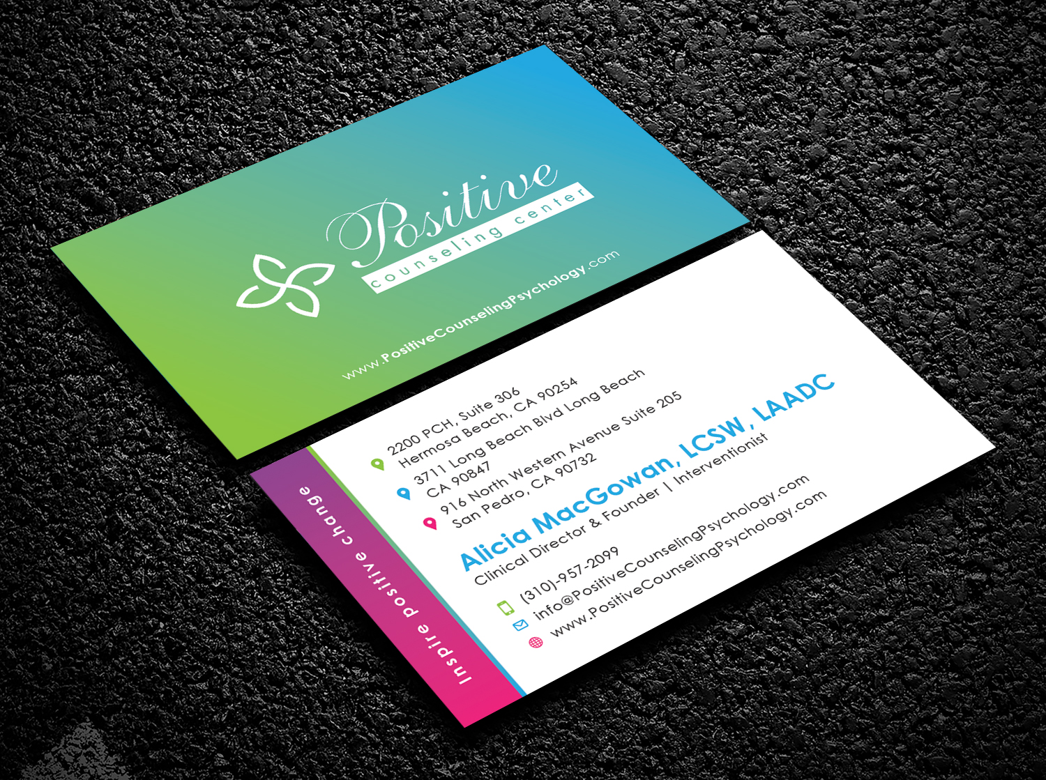 Design de Carte de Visite par Bold Pixels pour Recovery NOW Licensed Clinical Social Worker, Inc. | Design #22383369