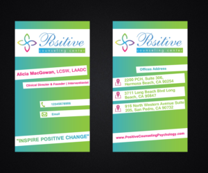 Business Card Design by Ai Graphics for Recovery NOW Licensed Clinical Social Worker, Inc. | Design: #22382078