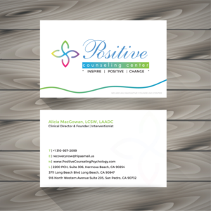 Diseño de Tarjeta de Presentación por Mohamed_Nimhas para Recovery NOW Licensed Clinical Social Worker, Inc. | Diseño: #22380929