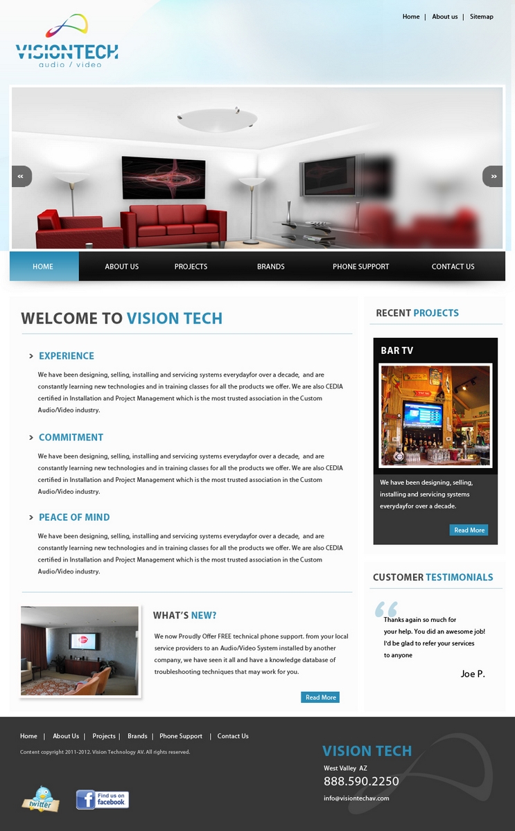 Web Design by pb for this project | Design #701986