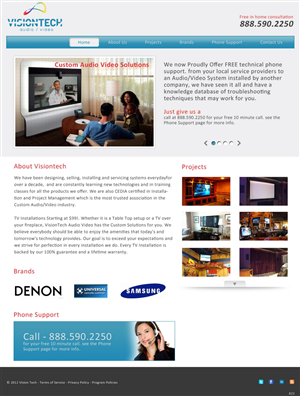 Web Design by pb for this project | Design: #702000