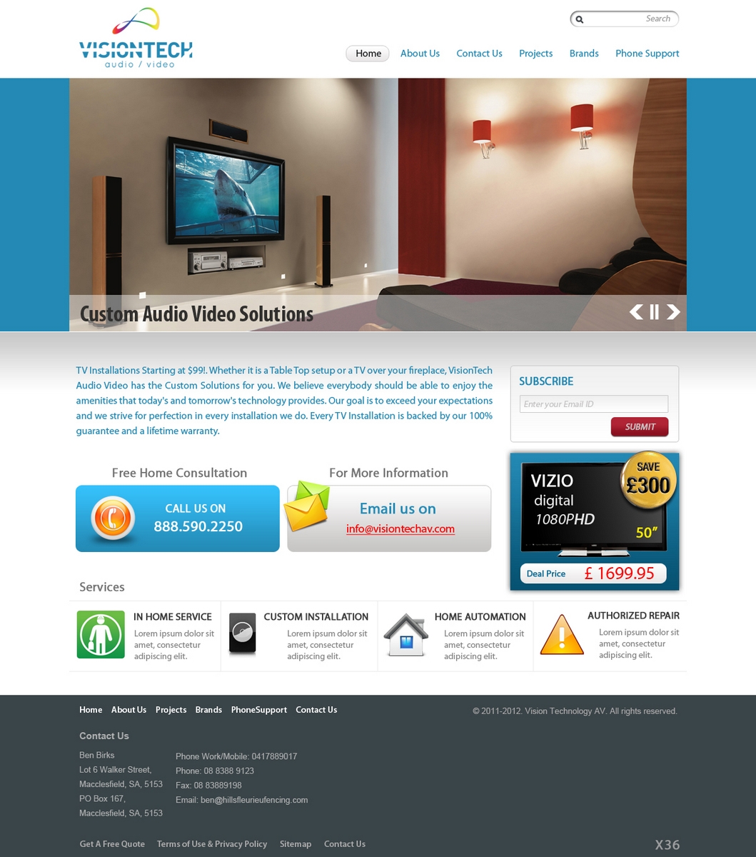 Web Design by pb for this project | Design #703683